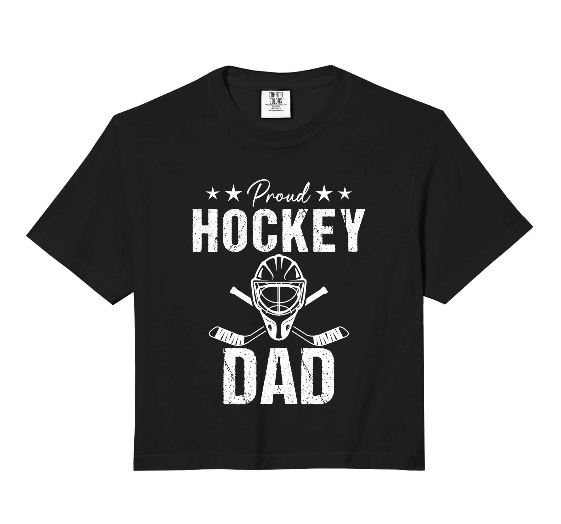 Proud Hockey Dad Game Day Sports T-Shirt - Trendy Graphic for Adults - T-Shirt, Sweatshirt, Hoodie