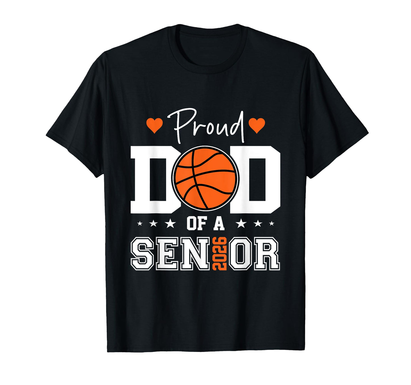 Proud Dad 2026 Senior Graduate T-Shirt - Casual Everyday Wear for Adults - T-Shirt, Sweatshirt, Hoodie