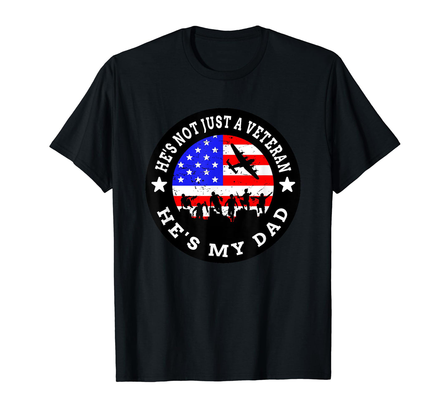 Veterans Day Hes Not Just Veteran Hes My T-Shirt - Trendy Graphic Unisex - T-Shirt, Sweatshirt, Hoodie