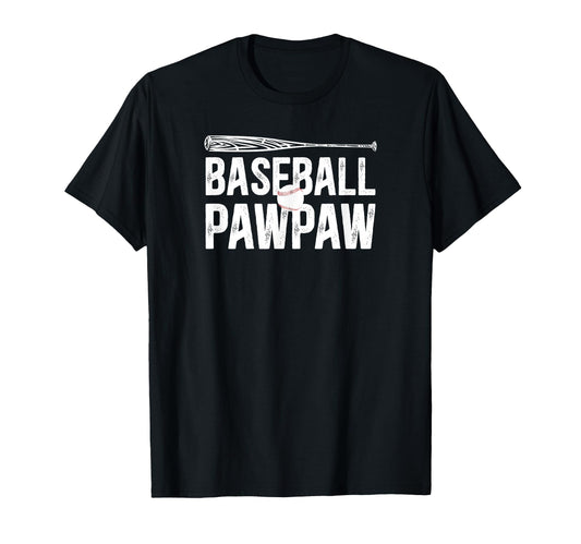 Baseball Pawpaw Proud Grandpa Pawpaw T-Shirt - Custom Art Print Men Women - T-Shirt, Sweatshirt, Hoodie