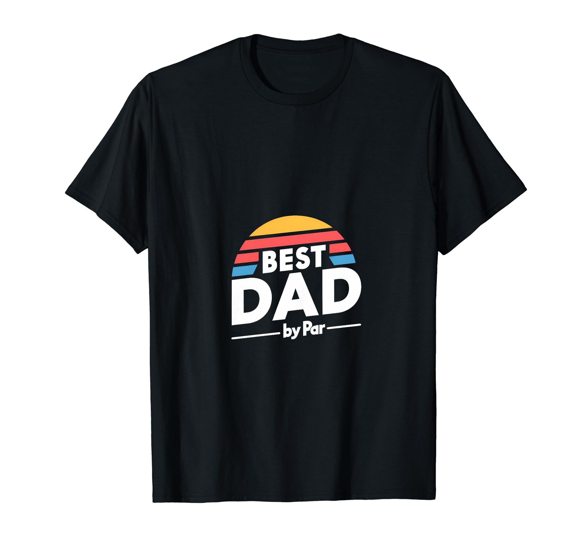 Best Dad Par Golf Fathers Day T-Shirt - Custom Art Print for Adults - T-Shirt, Sweatshirt, Hoodie