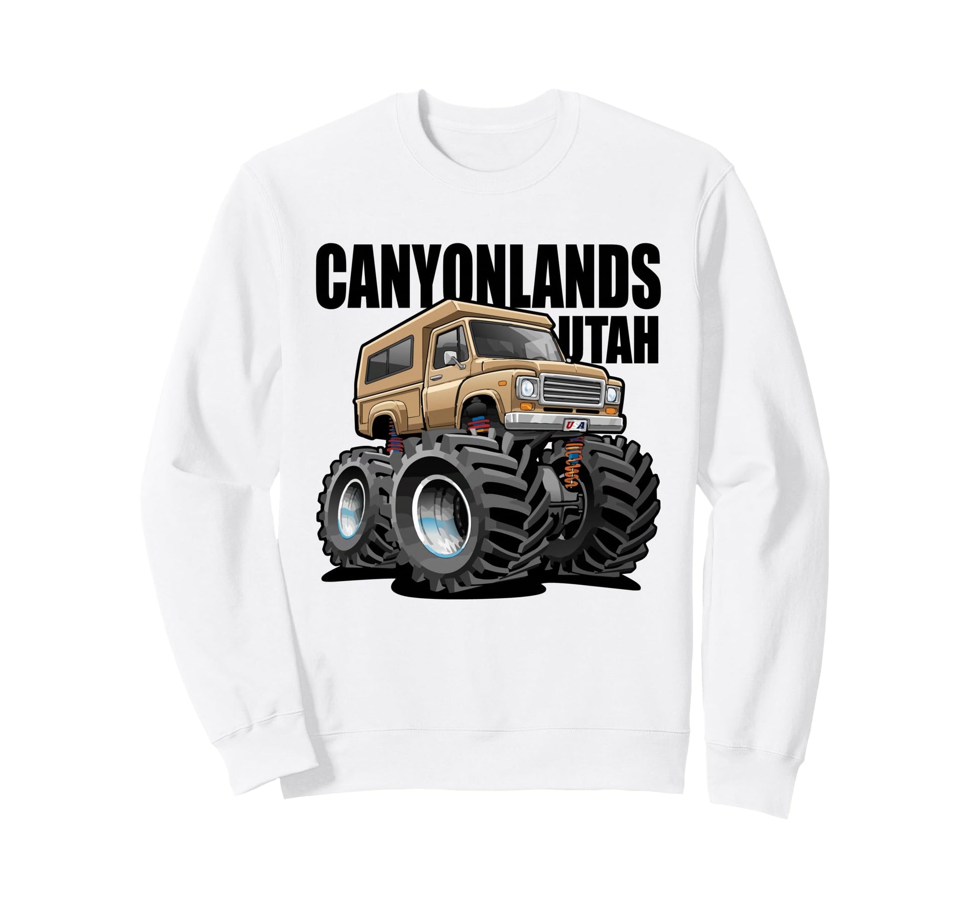 Canyonlands Utah 4X4 Offroading Sweatshirt - Fun Novelty Design Unisex - T-Shirt, Sweatshirt, Hoodie