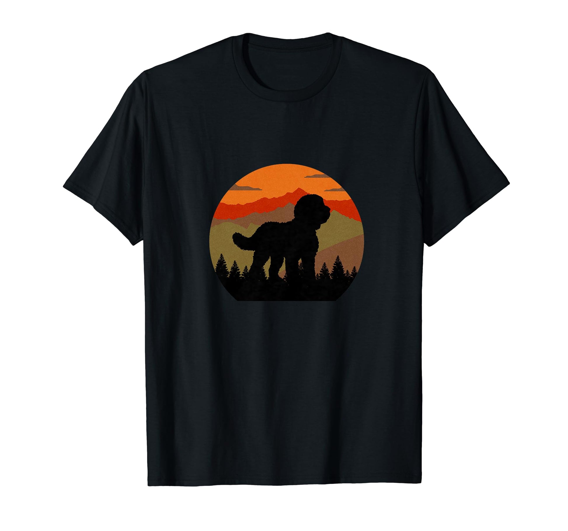 Sheepadoodle Dog Country Distressed T-Shirt - Streetwear Style Unisex - T-Shirt, Sweatshirt, Hoodie