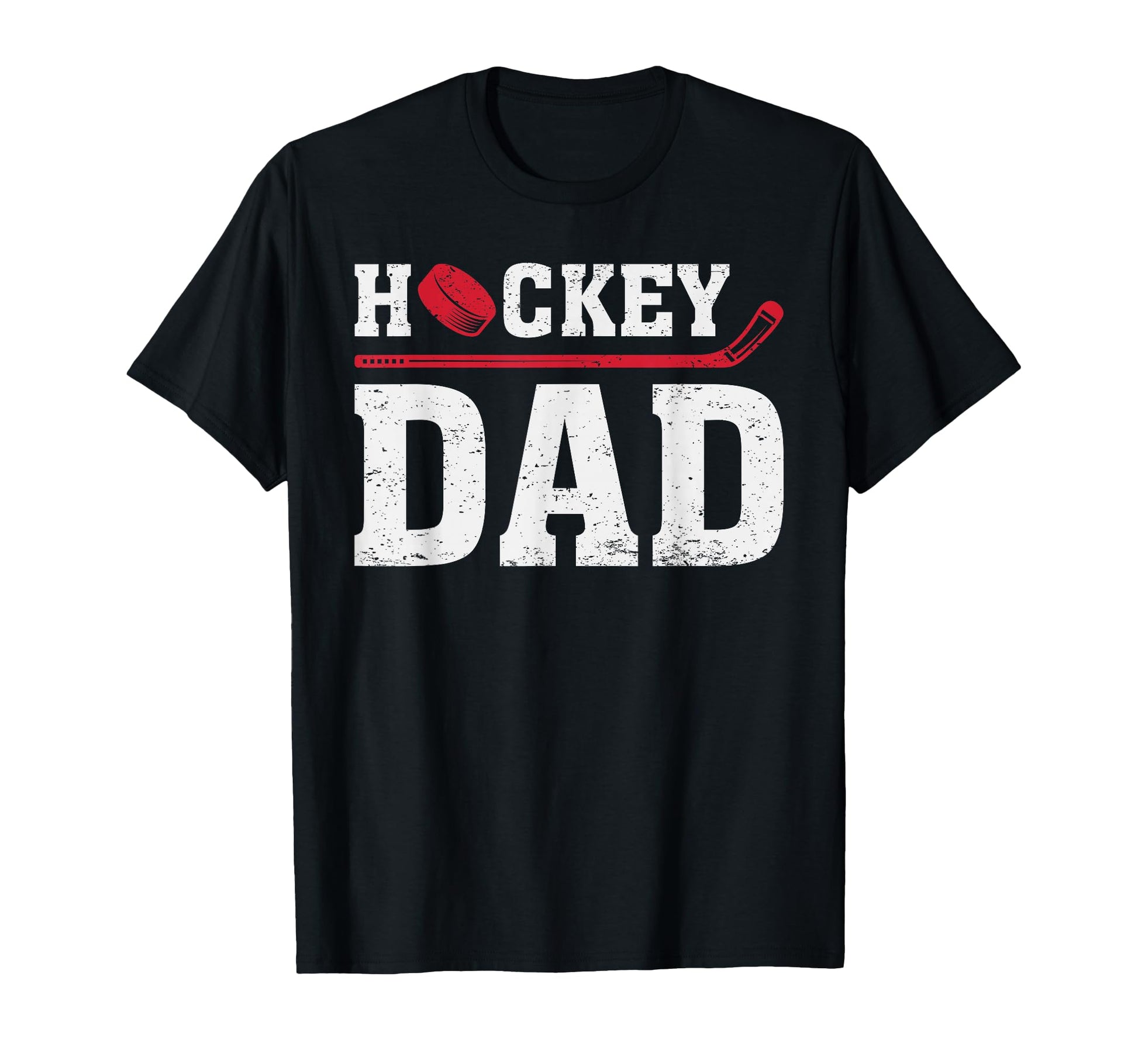 Hockey Sports Lover Hockey Dad Fathers T-Shirt - Trendy Graphic for Adults - T-Shirt, Sweatshirt, Hoodie