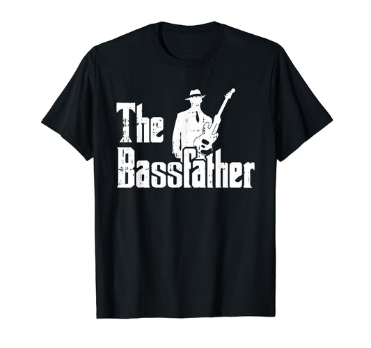 Bass Guitar Dad Fathers Day T-Shirt - Casual Everyday Wear for Adults - T-Shirt, Sweatshirt, Hoodie