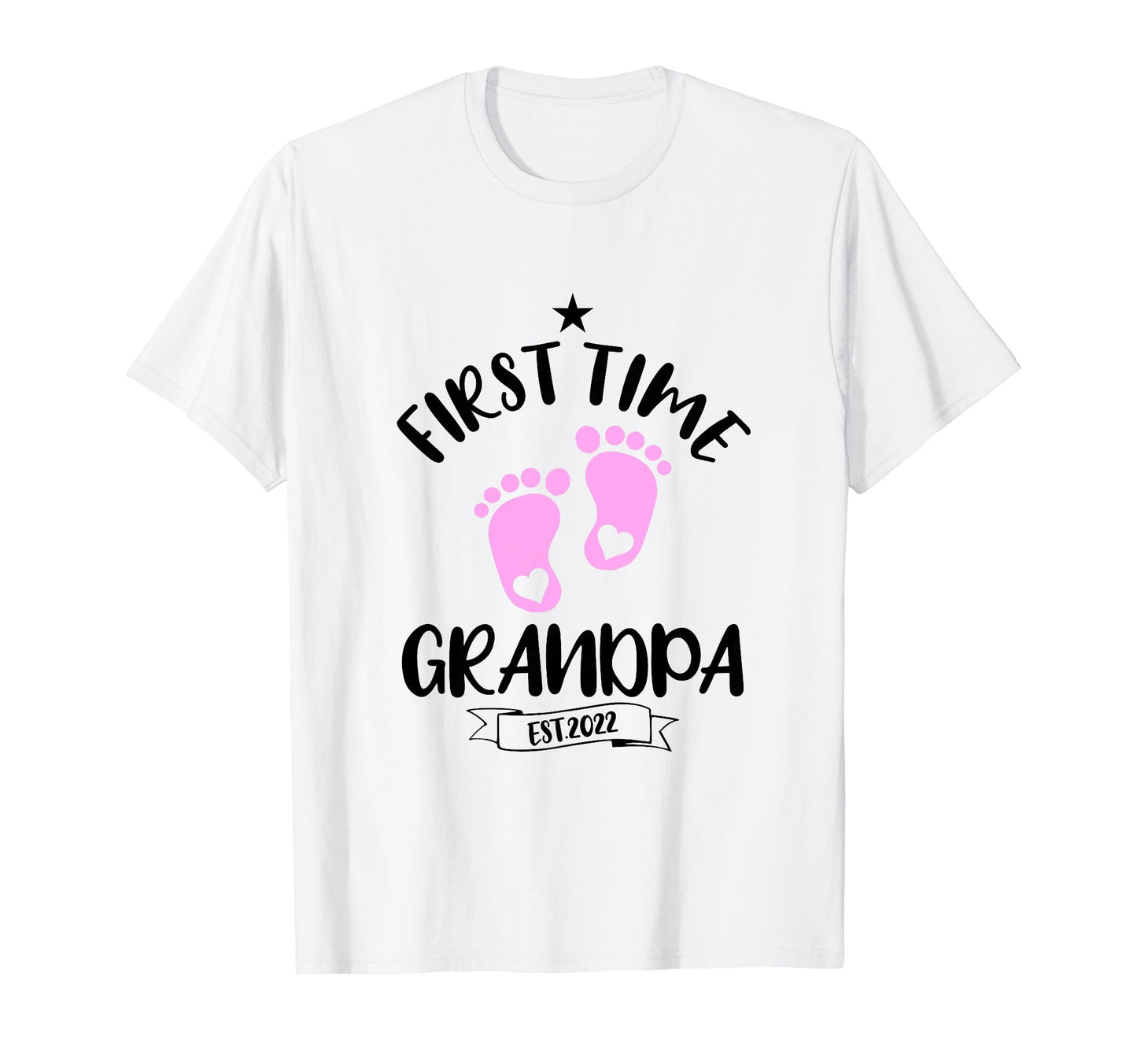 First Time Grandpa 2022 Promoted To T-Shirt - Unique Graphic for Adults - T-Shirt, Sweatshirt, Hoodie