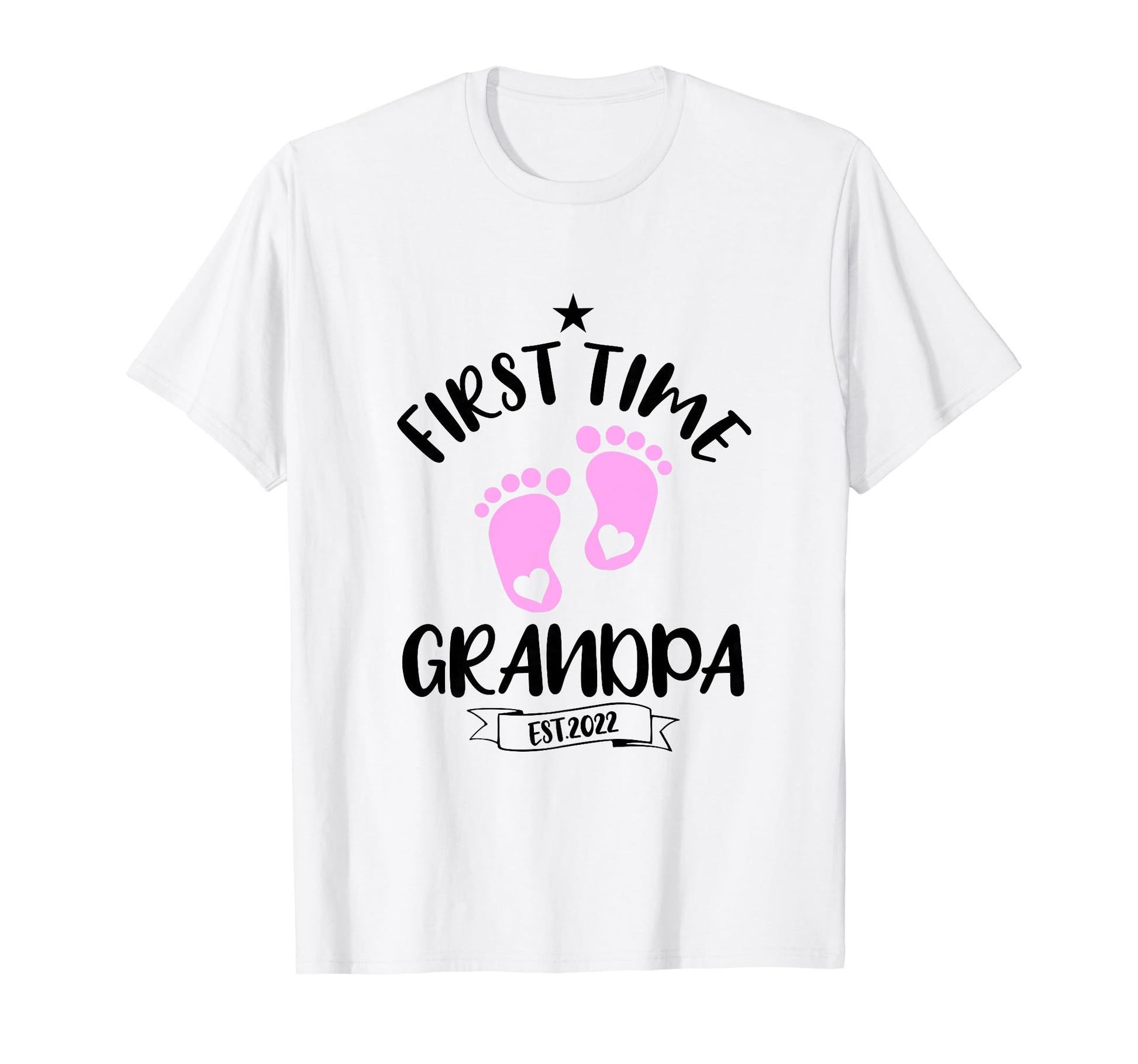 First Time Grandpa 2022 Promoted To T-Shirt - Unique Graphic for Adults - T-Shirt, Sweatshirt, Hoodie