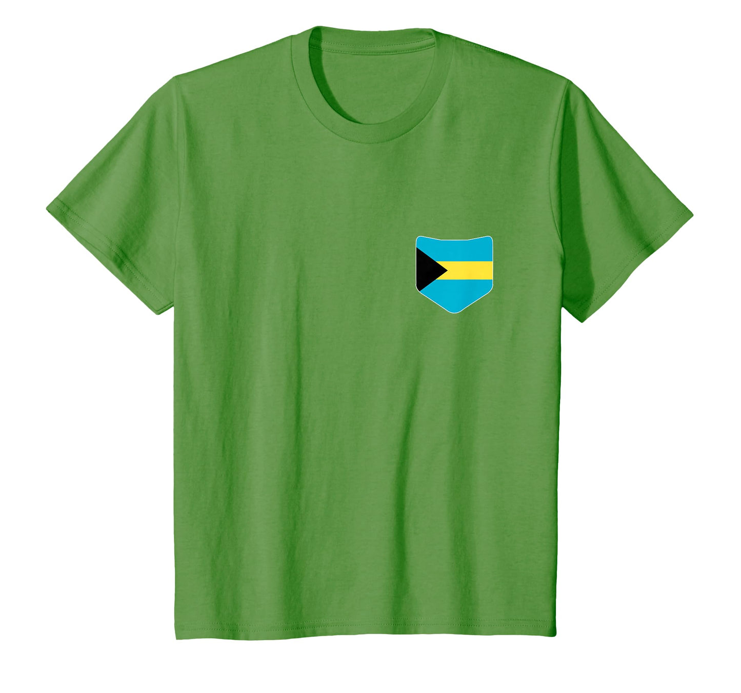 Bahamas Flag Printed Bahamian Flag T-Shirt - Fun Novelty Design for Adults - T-Shirt, Sweatshirt, Hoodie
