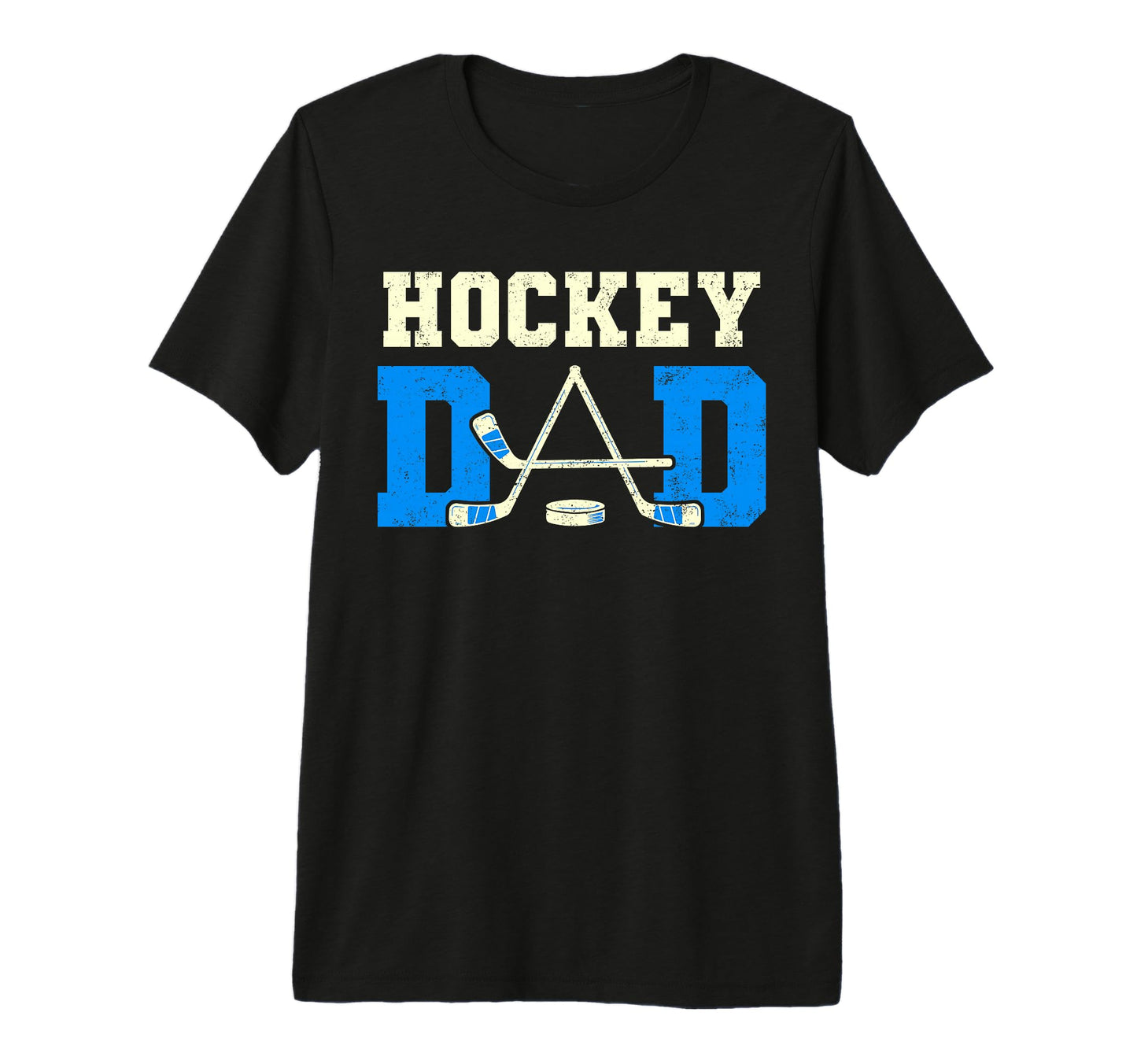Hockey Dad Tees Hockey Lovers T-Shirt - Casual Everyday Wear for Adults - T-Shirt, Sweatshirt, Hoodie