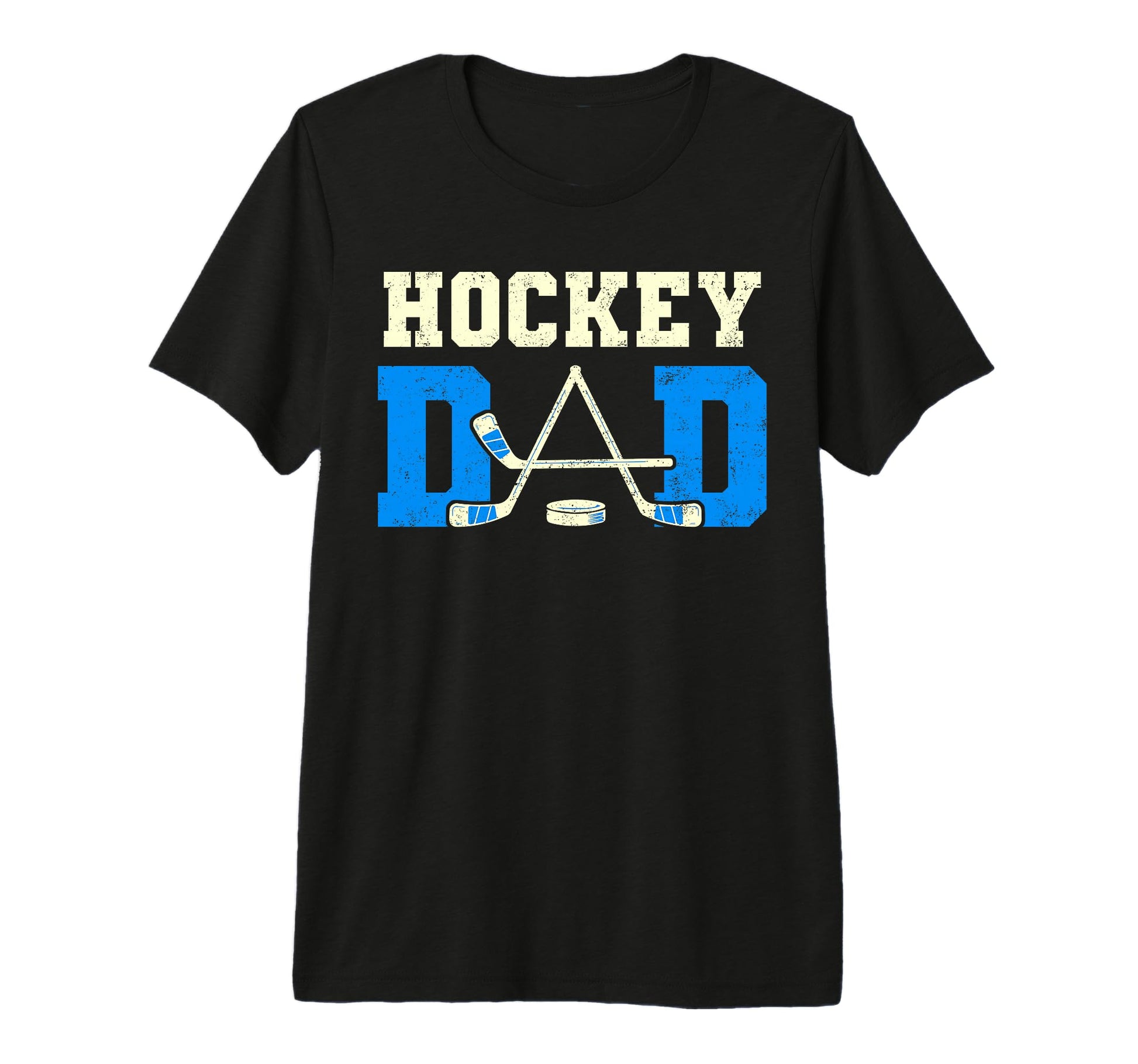 Hockey Dad Tees Hockey Lovers T-Shirt - Casual Everyday Wear for Adults - T-Shirt, Sweatshirt, Hoodie