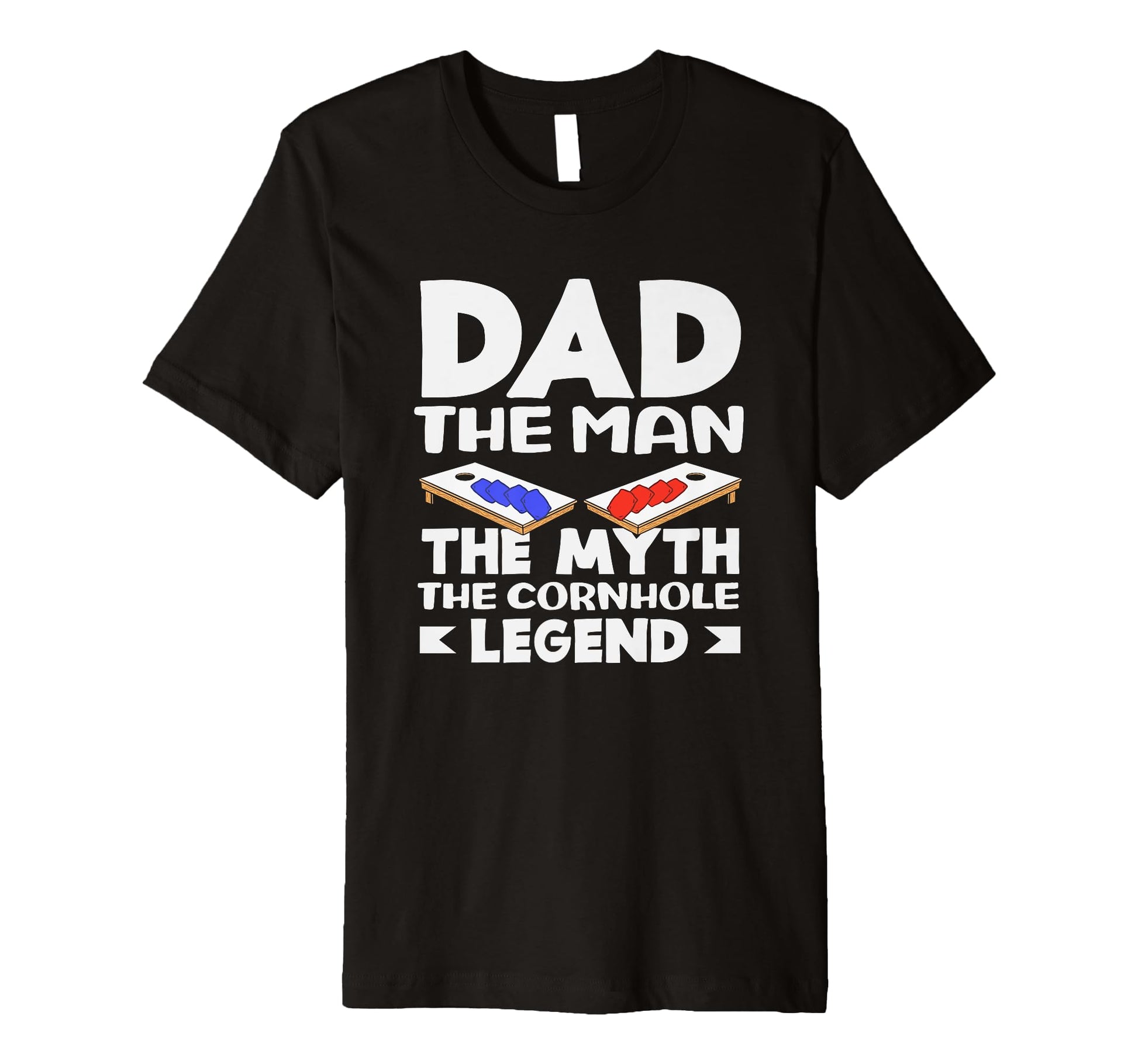 Dad Myth Cornhole Legend Lover T-Shirt - Trendy Graphic Men Women - T-Shirt, Sweatshirt, Hoodie