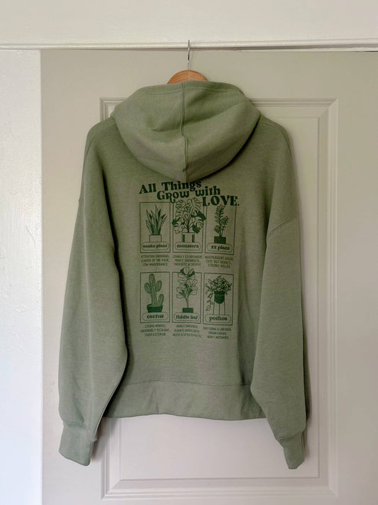 "Water Your Plants" Forest Hoodie Unisex T-shirt, Sweatshirt, Hoodie, Long Sleeve Tee - T-Shirt, Sweatshirt, Hoodie