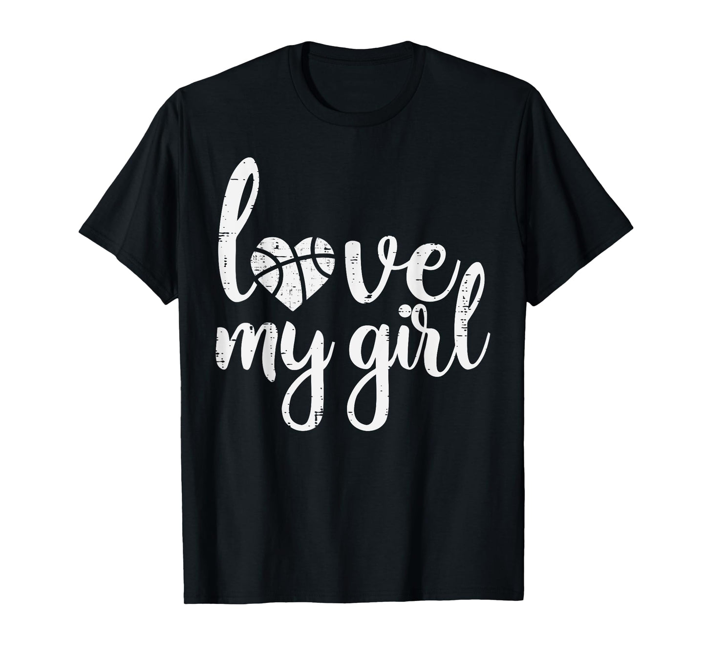 Love My Basketball Baller Mom Dad T-Shirt - Custom Art Print Men Women - T-Shirt, Sweatshirt, Hoodie