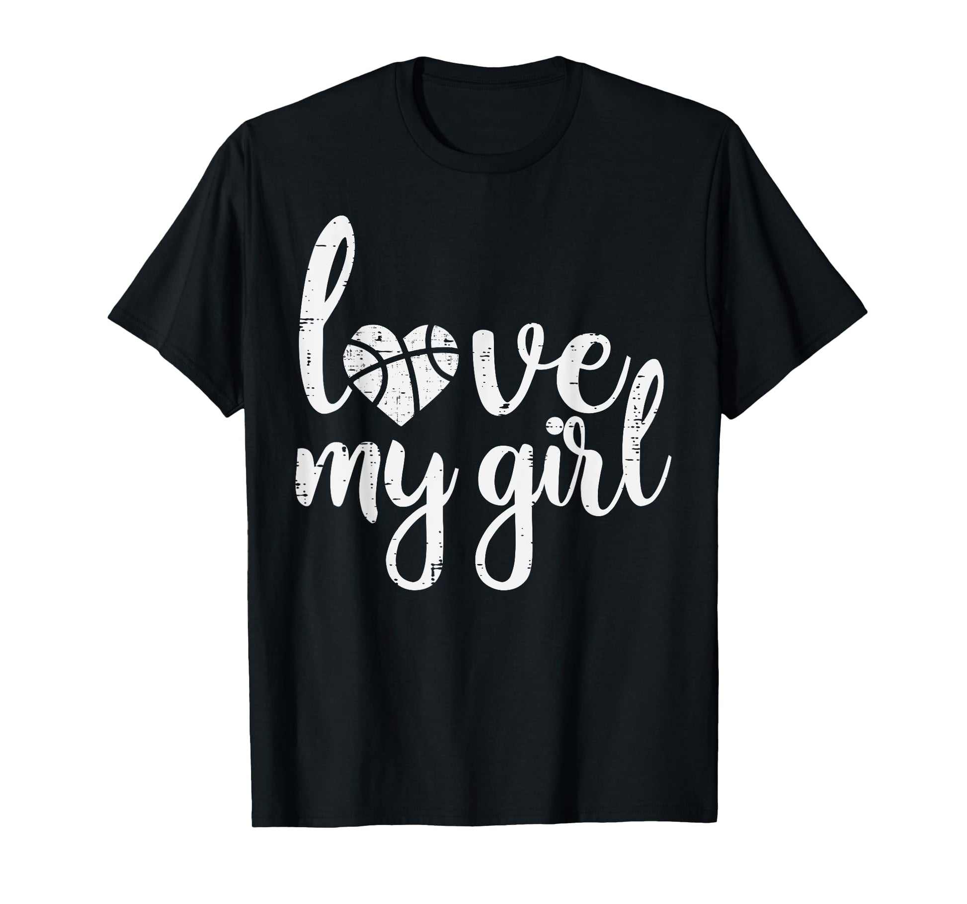 Love My Basketball Baller Mom Dad T-Shirt - Custom Art Print Men Women - T-Shirt, Sweatshirt, Hoodie