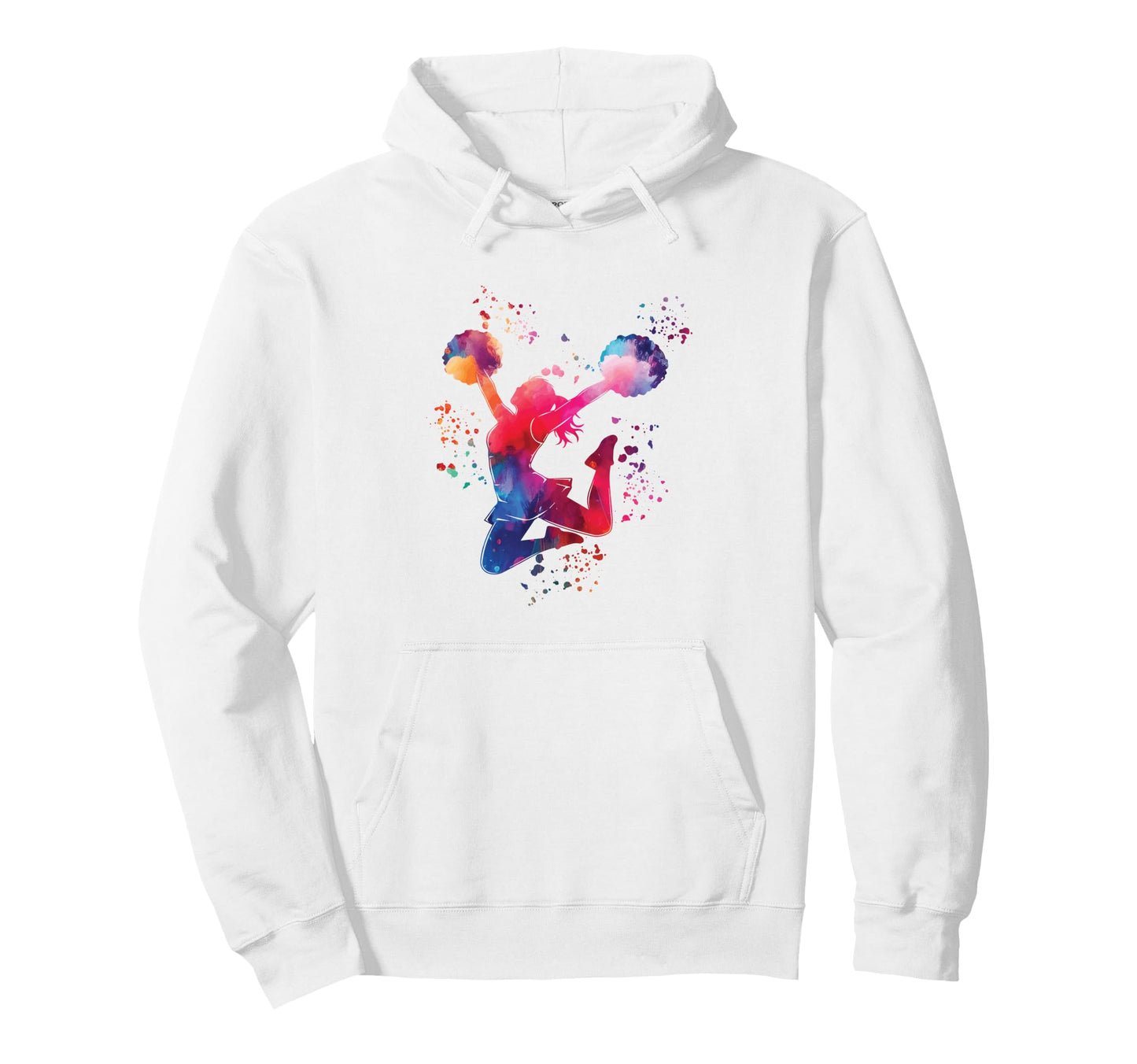 Cheerleader Cheer Mom Love Hoodie - Streetwear Style for Adults - T-Shirt, Sweatshirt, Hoodie