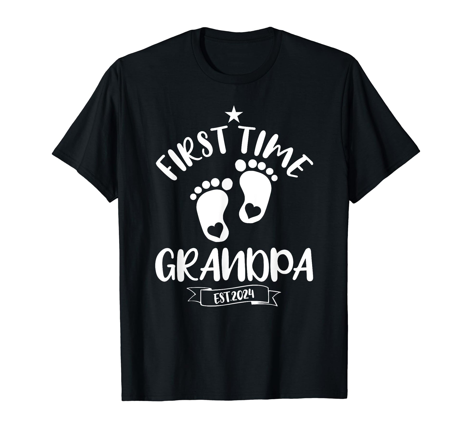 First Time Grandpa 2024 Promoted To T-Shirt - Streetwear Style Unisex - T-Shirt, Sweatshirt, Hoodie