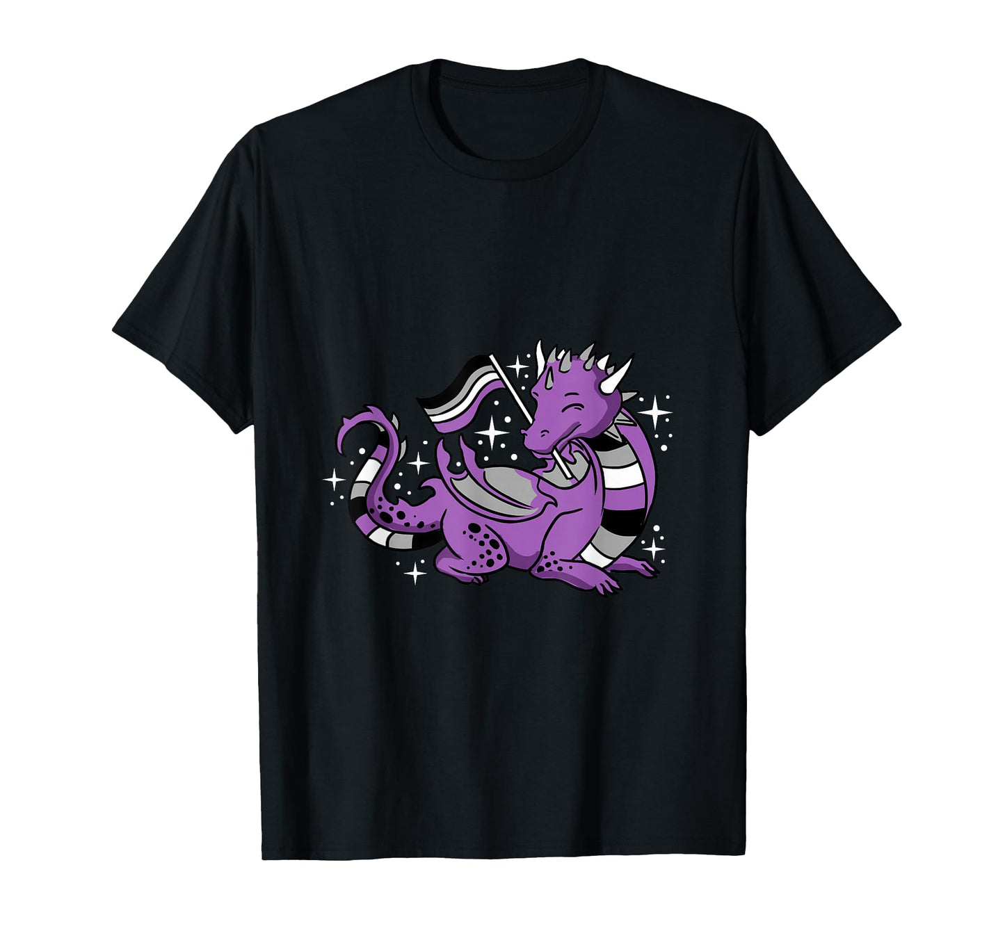 Ace Pride Dragon Aromantic Asexuals Sweatshirt - Streetwear Style Men Women - T-Shirt, Sweatshirt, Hoodie