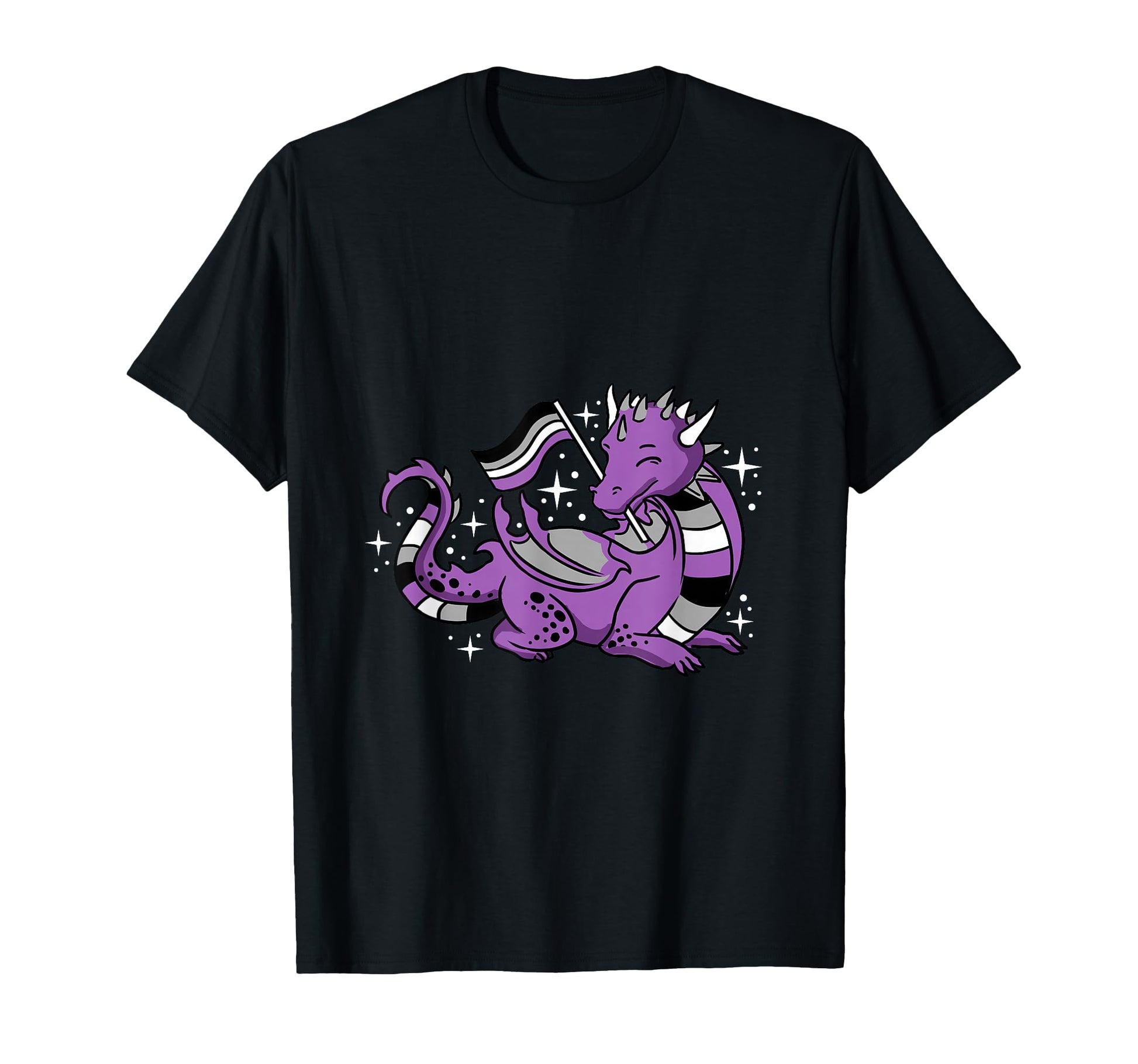 Ace Pride Dragon Aromantic Asexuals Sweatshirt - Streetwear Style Men Women - T-Shirt, Sweatshirt, Hoodie