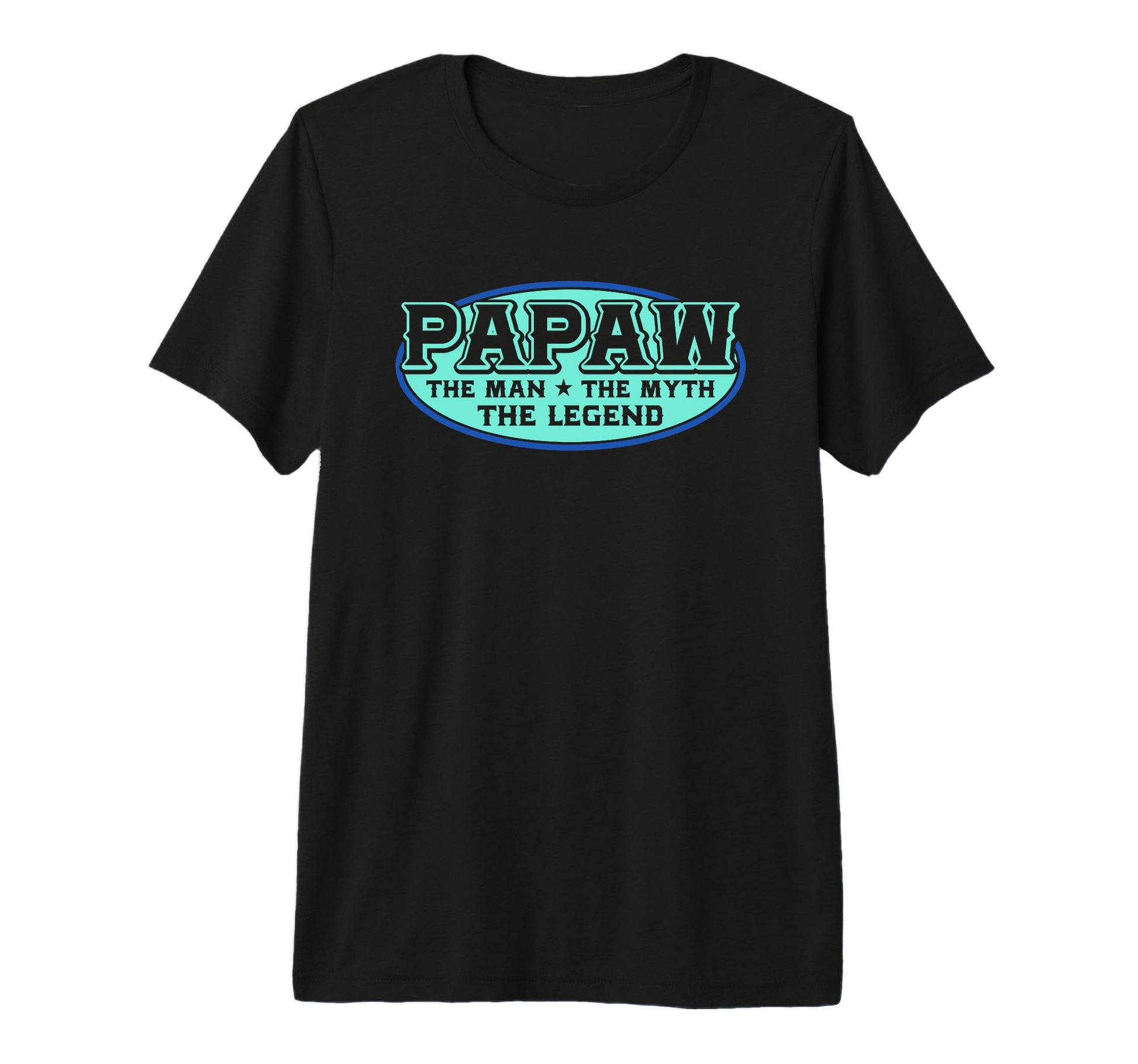 Mens Papaw Myth Legend Dad Grandpa T-Shirt - Novelty Apparel for Adults - T-Shirt, Sweatshirt, Hoodie