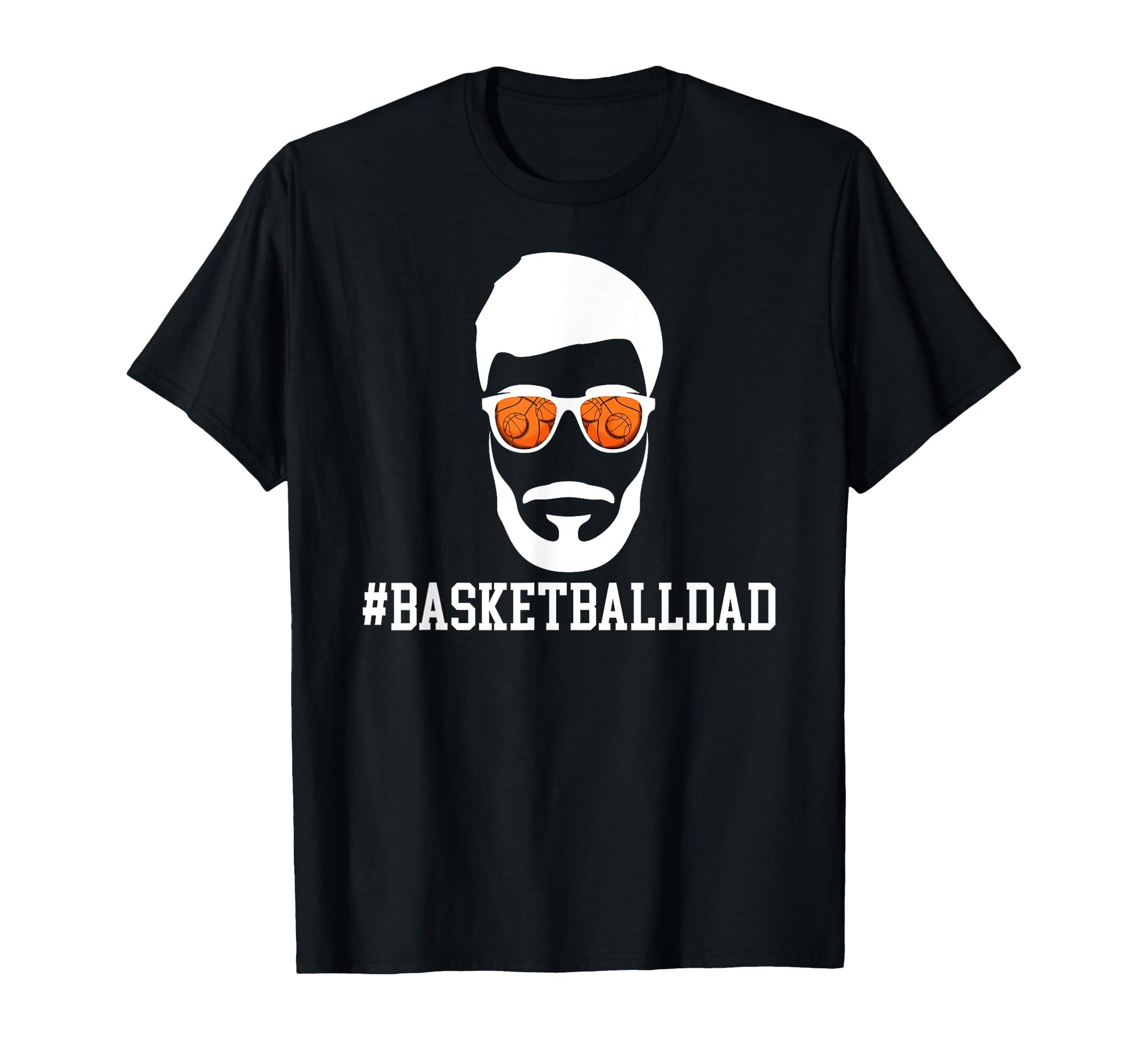 Basketball Dad Beard Dad Basketball T-Shirt - Fun Novelty Design Unisex - T-Shirt, Sweatshirt, Hoodie
