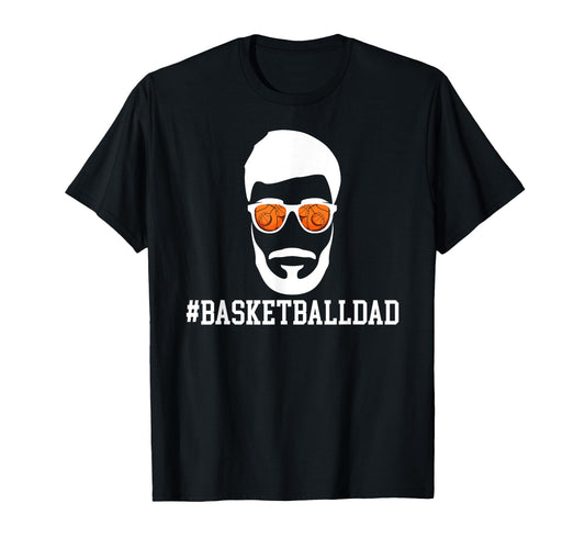 Basketball Dad Beard Dad Basketball T-Shirt - Fun Novelty Design Unisex - T-Shirt, Sweatshirt, Hoodie