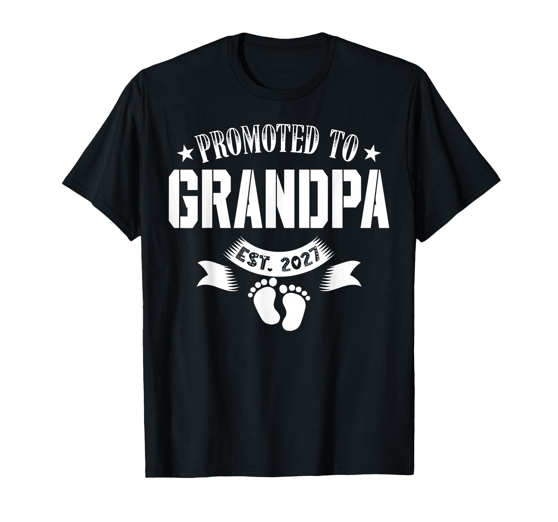 Promoted To Grandpa Est 2027 New Dad T-Shirt - Trendy Graphic Men Women - T-Shirt, Sweatshirt, Hoodie