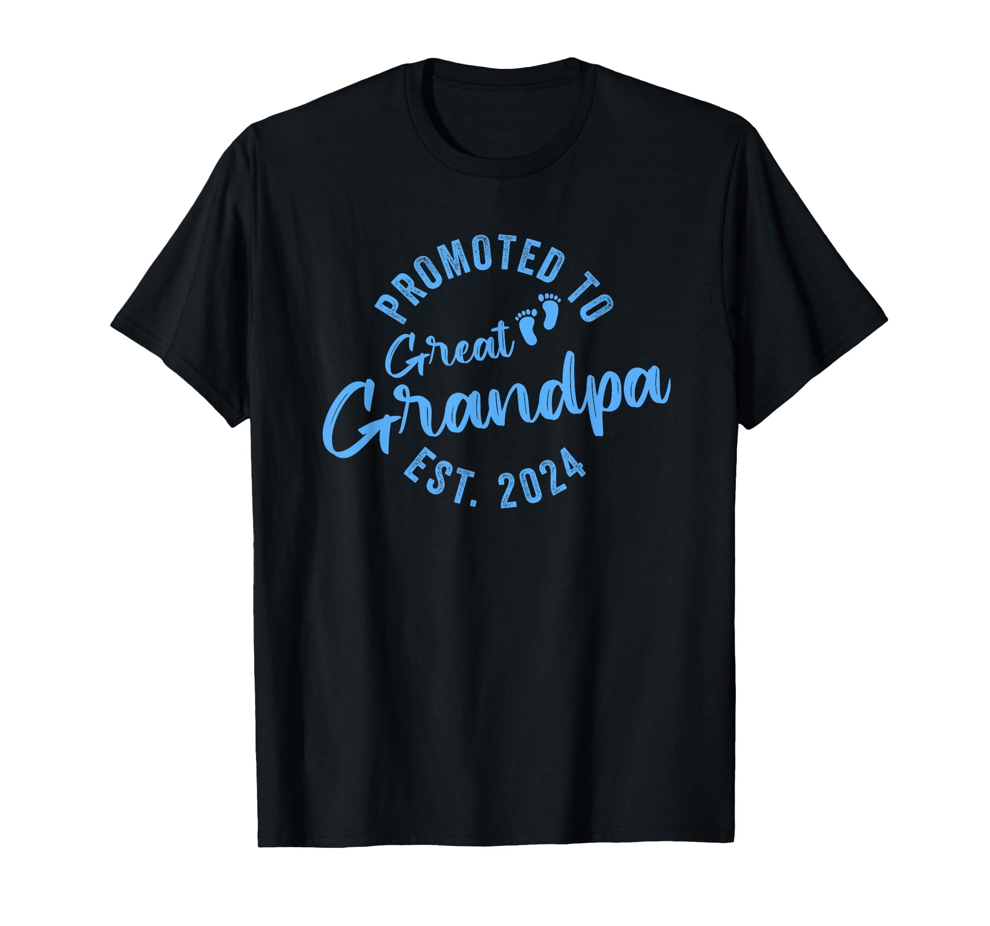 Promoted To Great Grandpa 2024 T-Shirt - Aesthetic Graphic for Adults - T-Shirt, Sweatshirt, Hoodie
