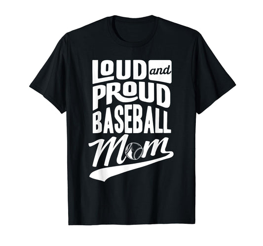 Baseball Mom Baseball Lover T-Shirt - Fun Novelty Design Men Women - T-Shirt, Sweatshirt, Hoodie