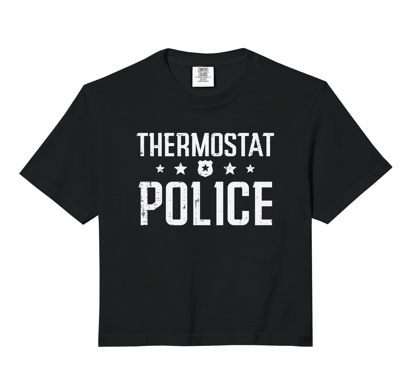Fathers Day Dad Thermostat Police Funny Hoodie - Novelty Apparel Men Women - T-Shirt, Sweatshirt, Hoodie