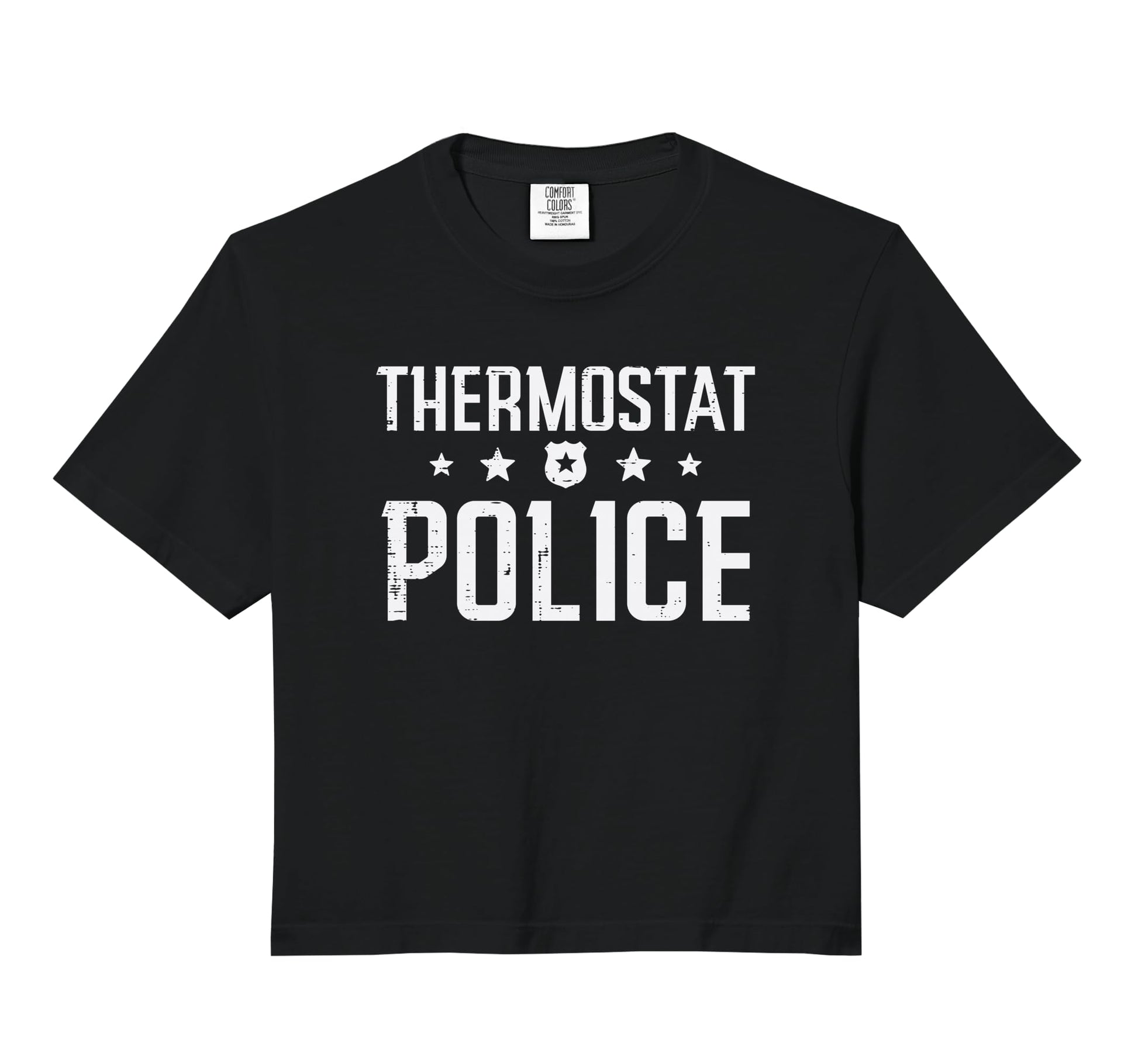 Fathers Day Dad Thermostat Police Funny Hoodie - Novelty Apparel Men Women - T-Shirt, Sweatshirt, Hoodie
