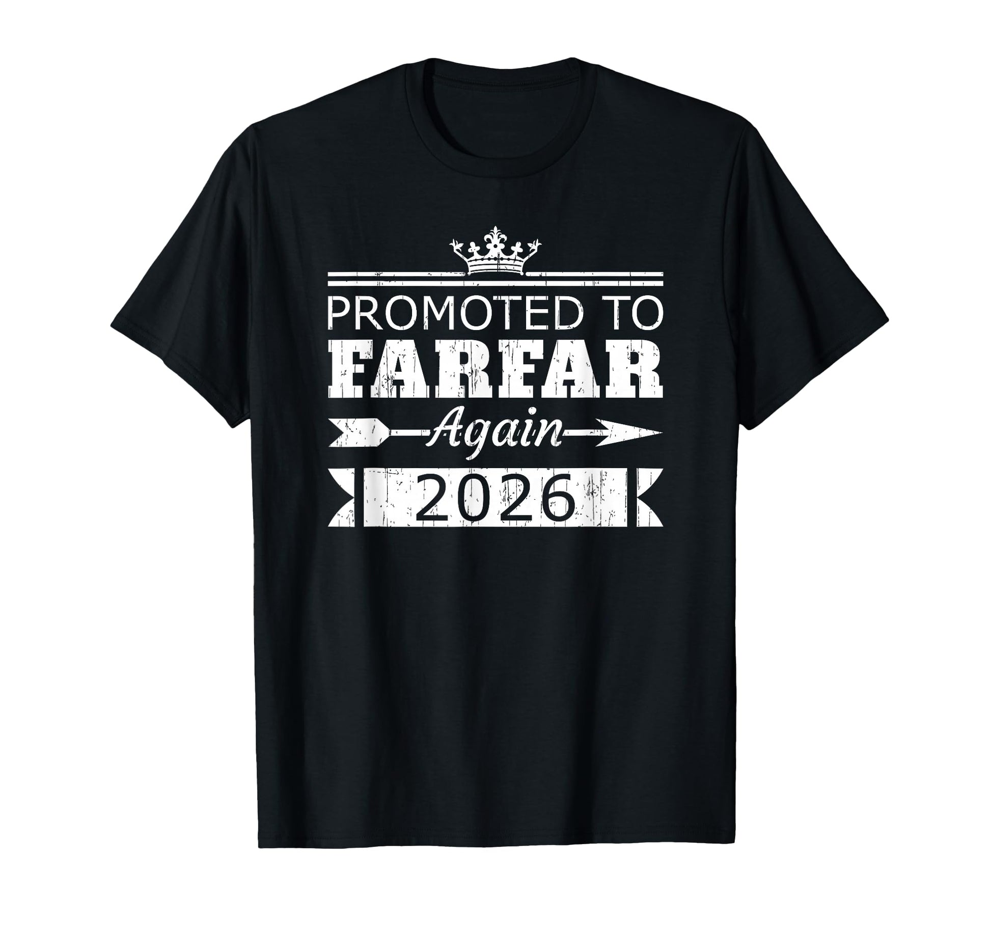 Promoted To Farfar Again 2026 T-Shirt - Casual Everyday Wear for Adults - T-Shirt, Sweatshirt, Hoodie