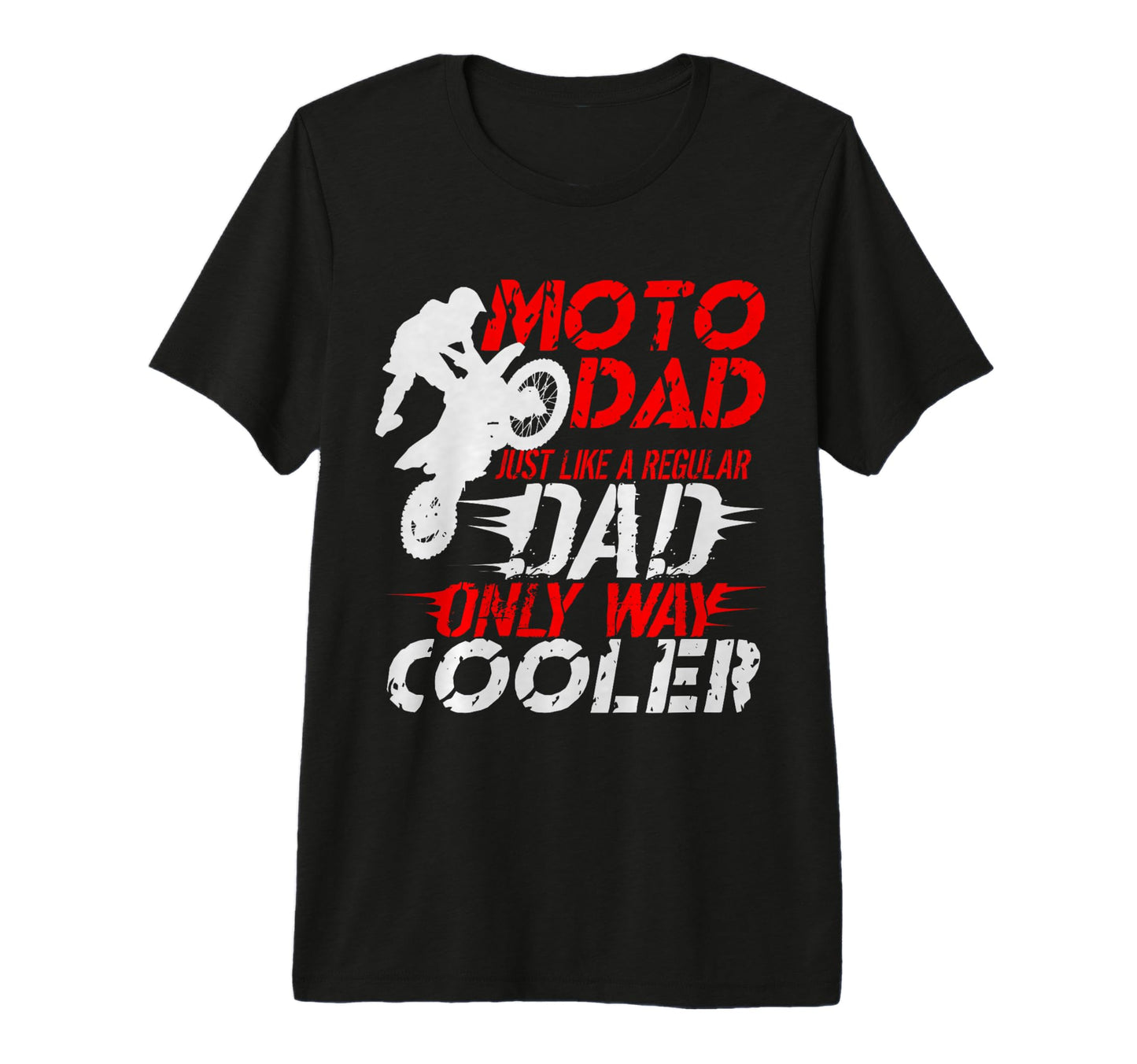 Moto Dad Motocross Dirt Bike Brap T-Shirt - Streetwear Style Men Women - T-Shirt, Sweatshirt, Hoodie