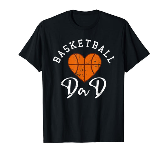 Basketball Dad T-Shirt - Custom Art Print Unisex - T-Shirt, Sweatshirt, Hoodie