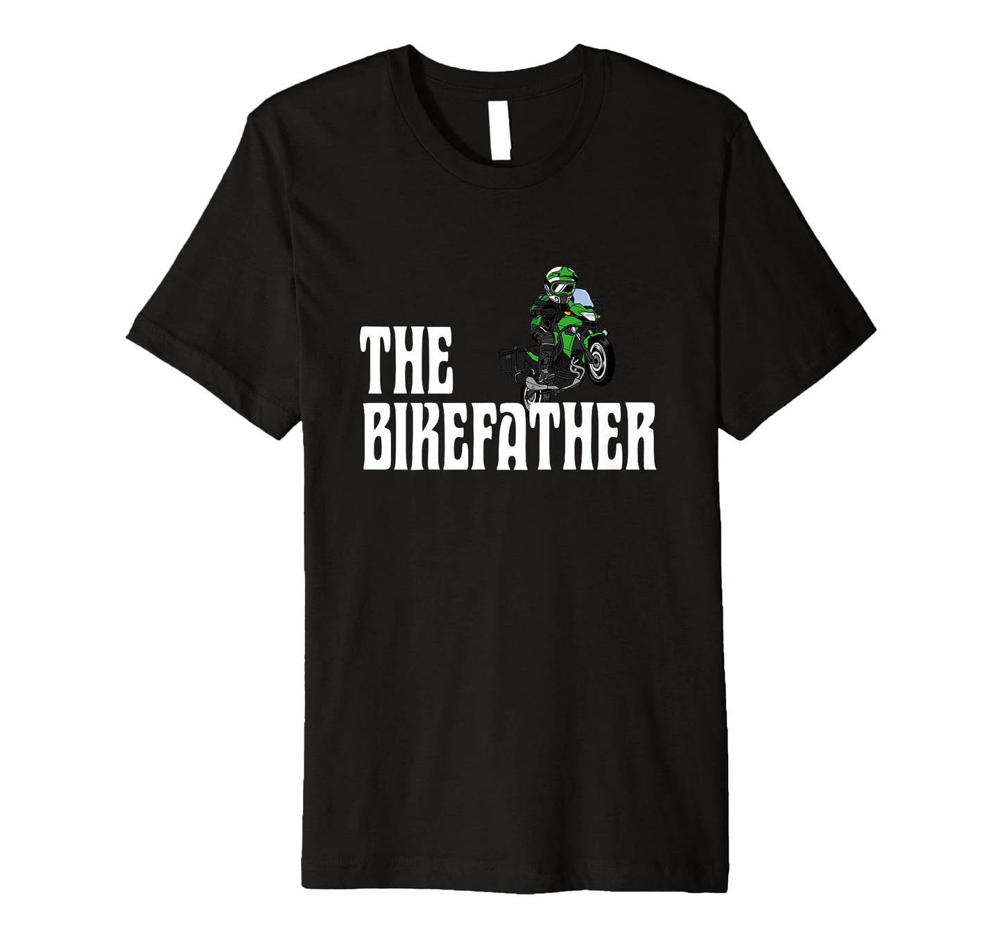 Biker Biker Dad Bikefather Funny T-Shirt - Graphic Print Men Women - T-Shirt, Sweatshirt, Hoodie