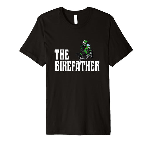 Biker Biker Dad Bikefather Funny T-Shirt - Graphic Print Men Women - T-Shirt, Sweatshirt, Hoodie