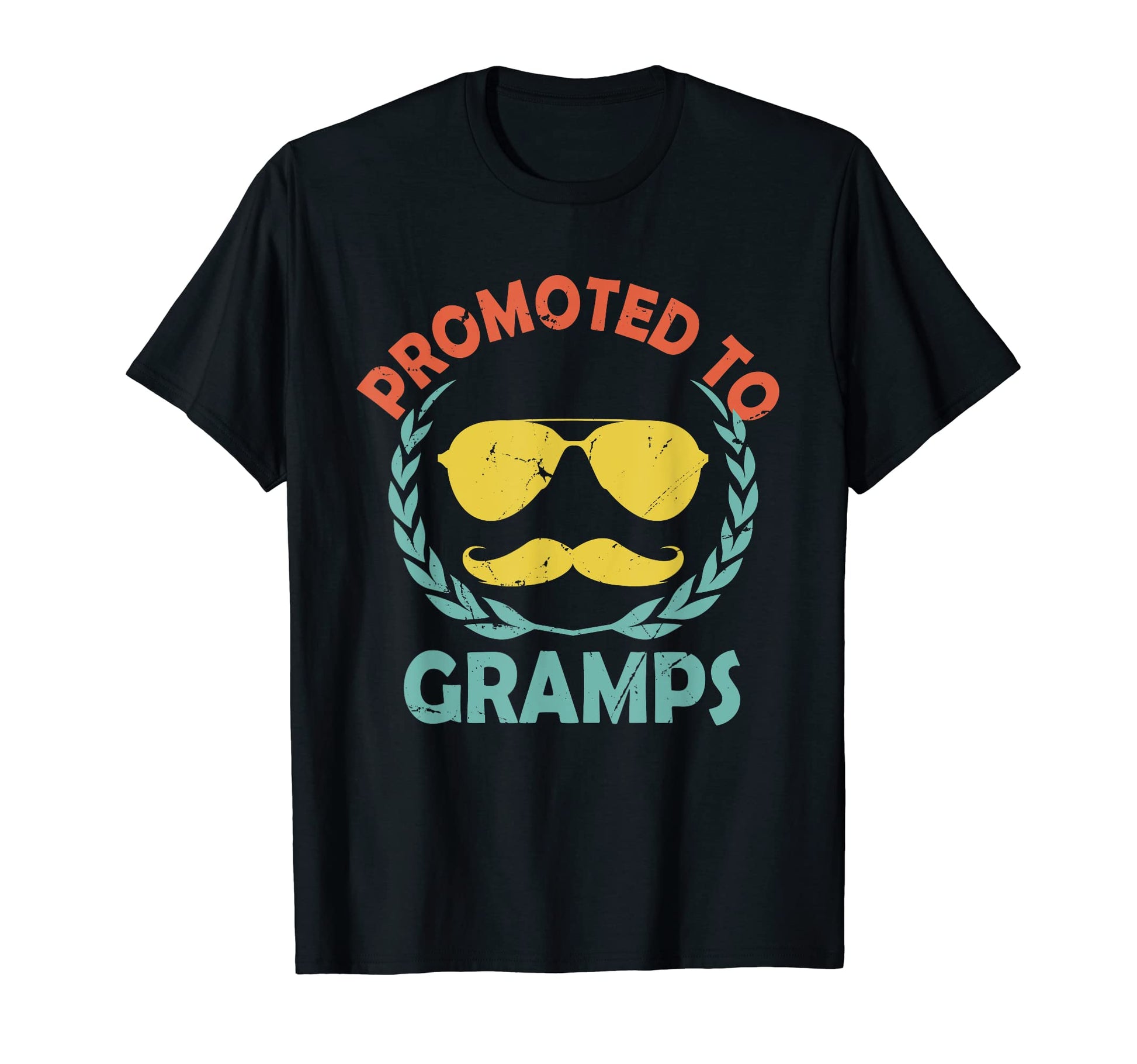 Promoted To Gramps Pregnancy T-Shirt - Minimalist Print for Adults - T-Shirt, Sweatshirt, Hoodie