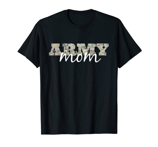 Army Mom Gift Her Us Military Pride T-Shirt - Trendy Graphic for Adults - T-Shirt, Sweatshirt, Hoodie