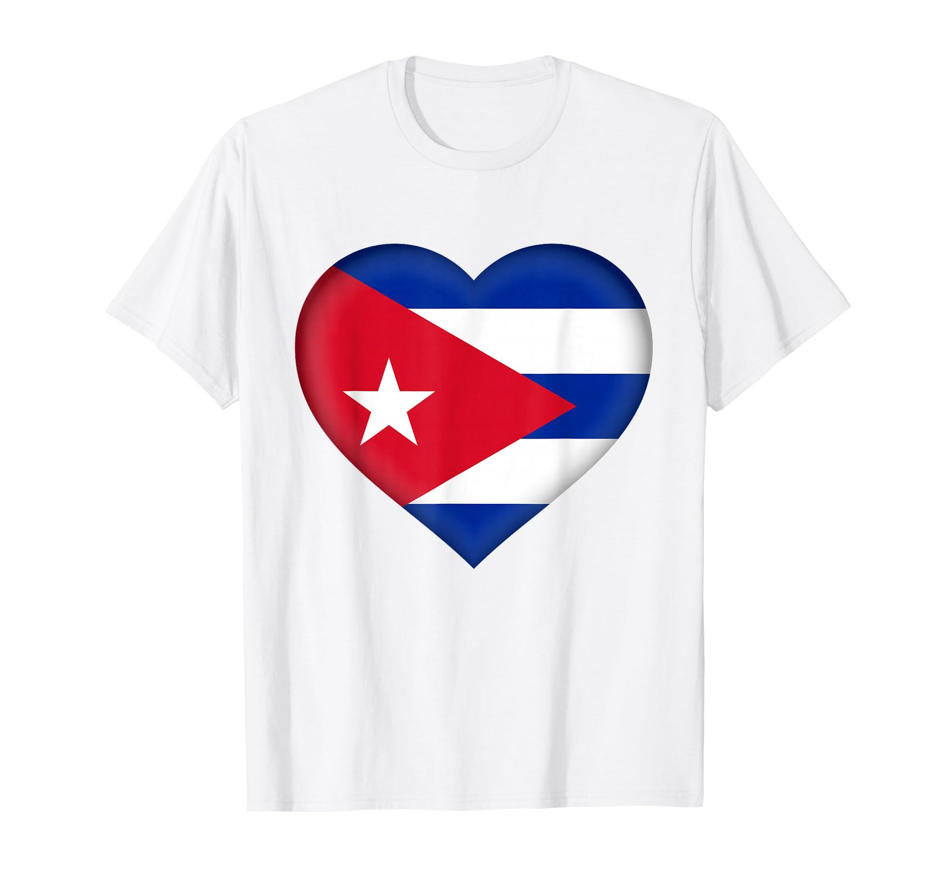 I Love Cuba Cuban Flag Heart Outfit Adults T-Shirt - Unique Graphic Unisex - T-Shirt, Sweatshirt, Hoodie