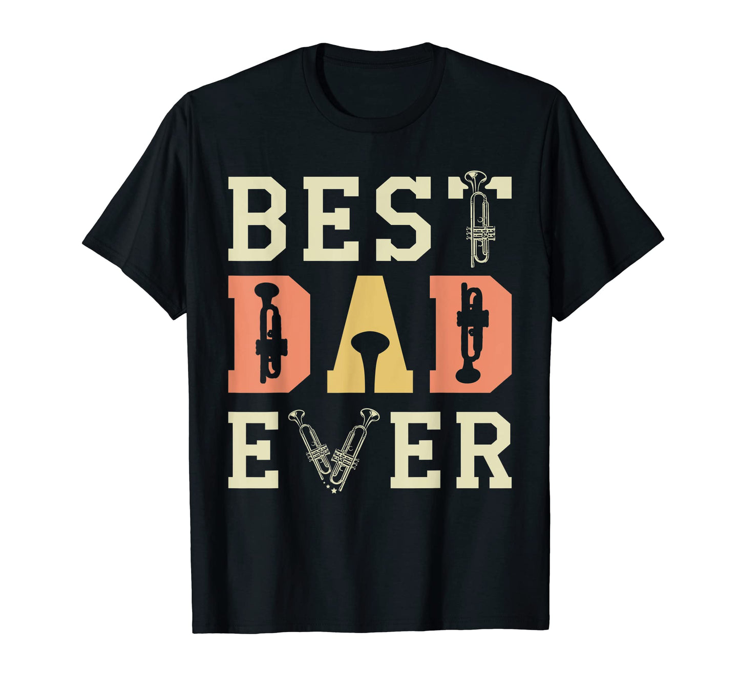 Mens Trumpeter Dad Trumpet Player T-Shirt - Fun Novelty Design for Adults - T-Shirt, Sweatshirt, Hoodie