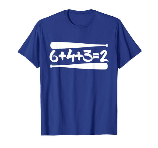 643 2 Baseball Double Play Mom Dad Gift 6 T-Shirt - Unique Graphic Unisex - T-Shirt, Sweatshirt, Hoodie