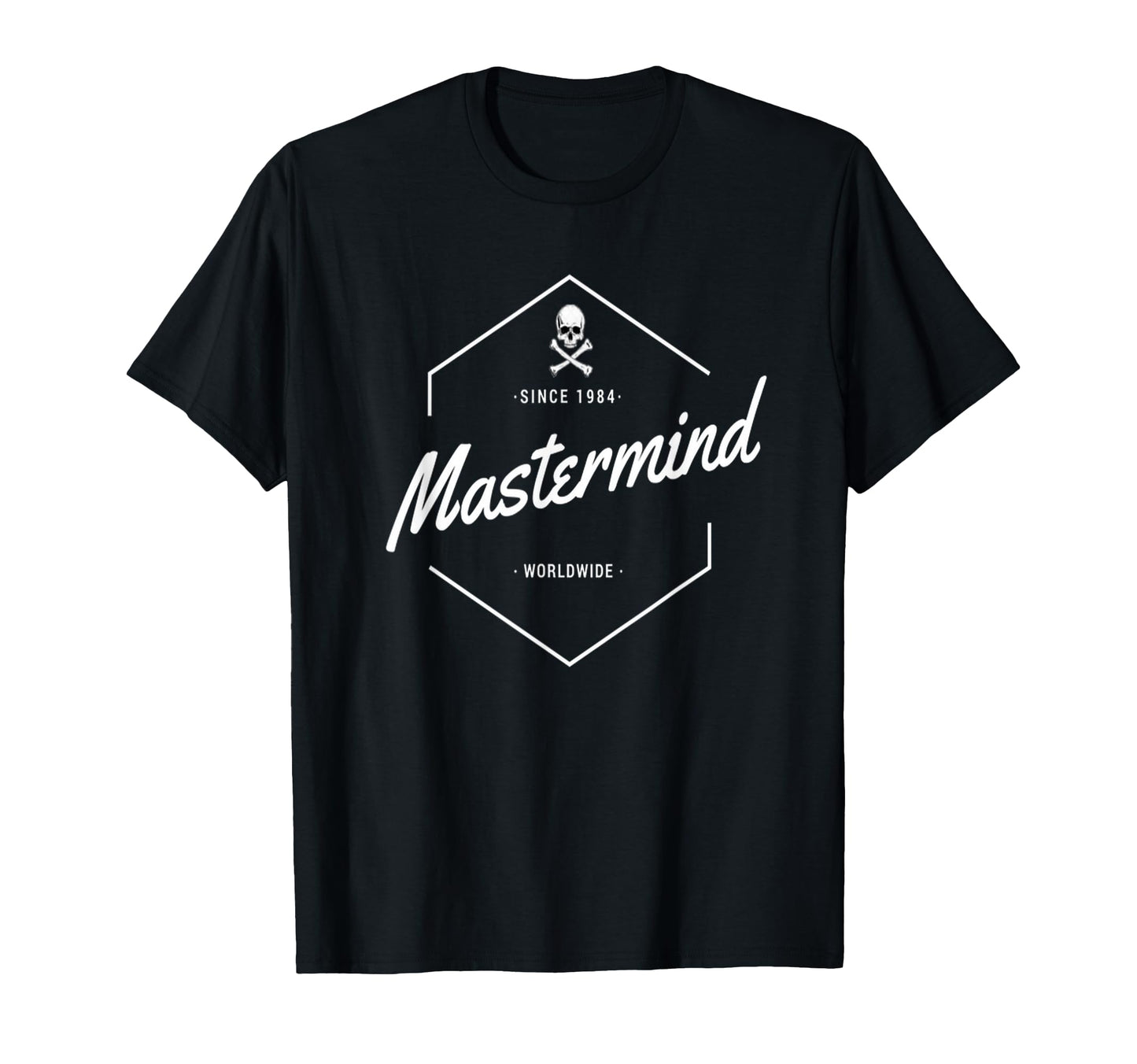 Mastermind Worldwide Hexagon Est 1984 T-Shirt - Novelty Apparel Unisex - T-Shirt, Sweatshirt, Hoodie