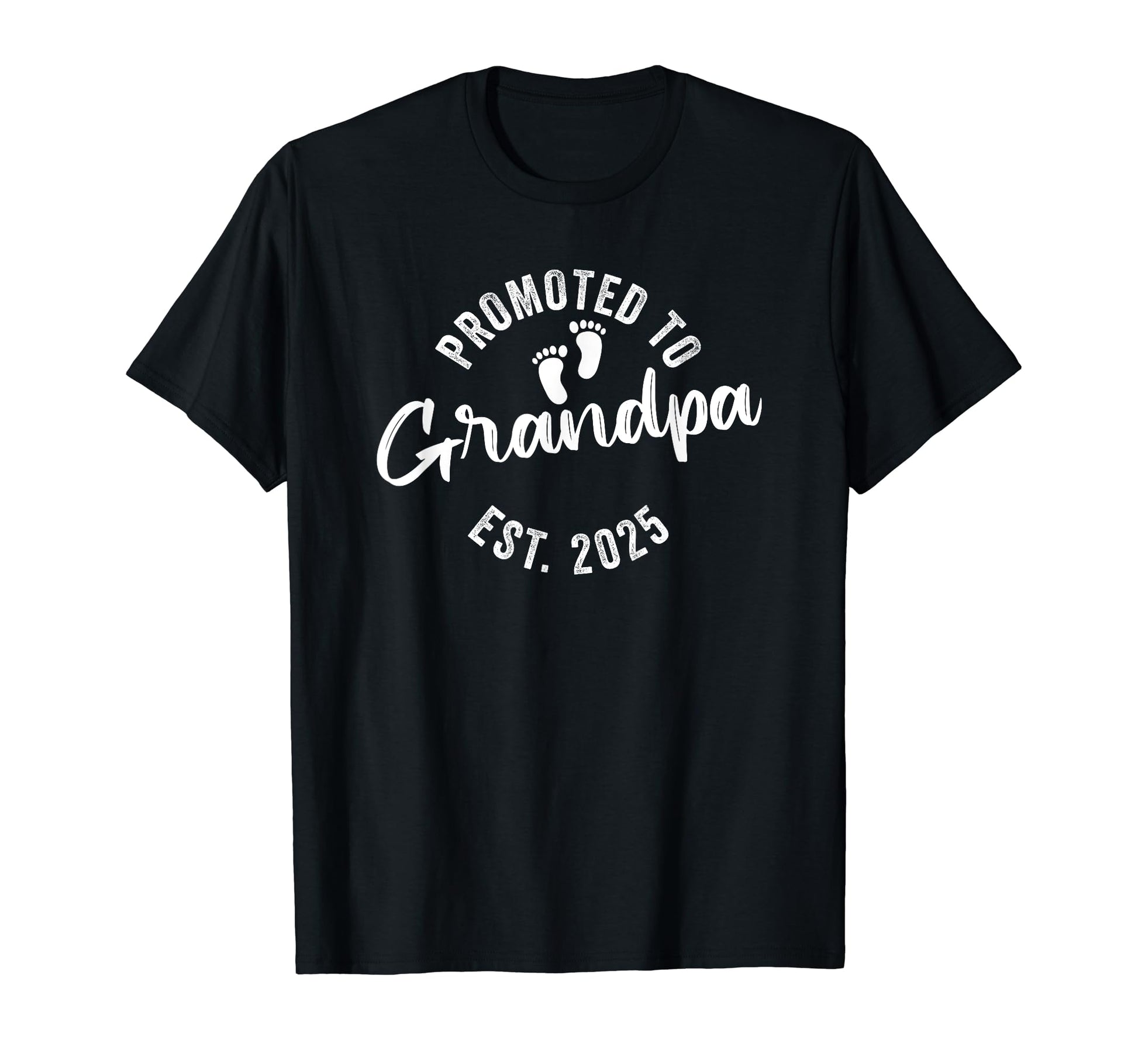 Promoted To Grandpa 2025 T-Shirt - Aesthetic Graphic for Adults - T-Shirt, Sweatshirt, Hoodie