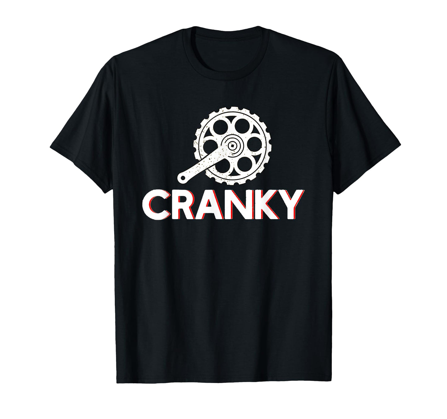 Cranky Funny Bike Cycling Bike Lover T-Shirt - Graphic Print Men Women - T-Shirt, Sweatshirt, Hoodie
