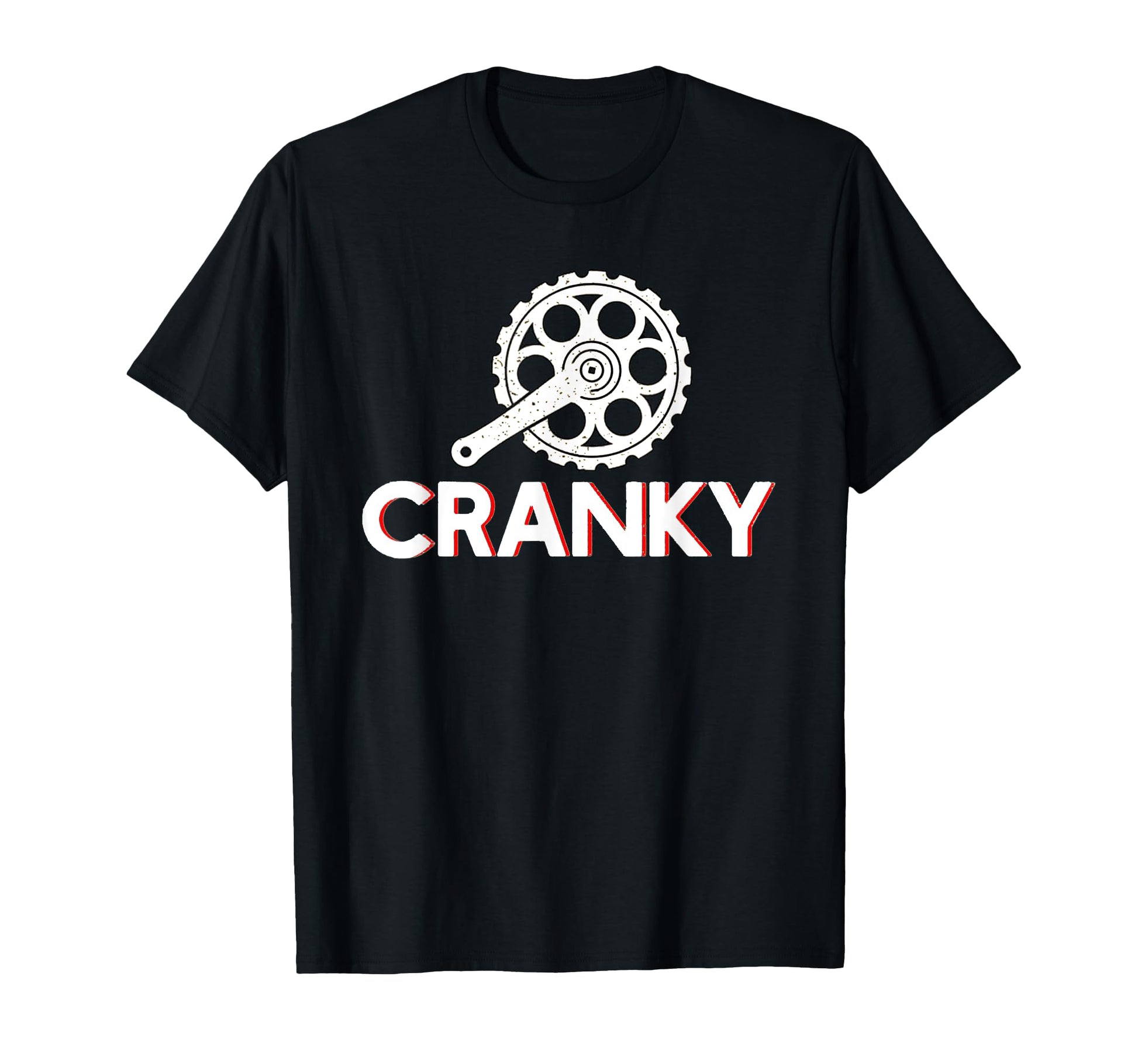 Cranky Funny Bike Cycling Bike Lover T-Shirt - Graphic Print Men Women - T-Shirt, Sweatshirt, Hoodie