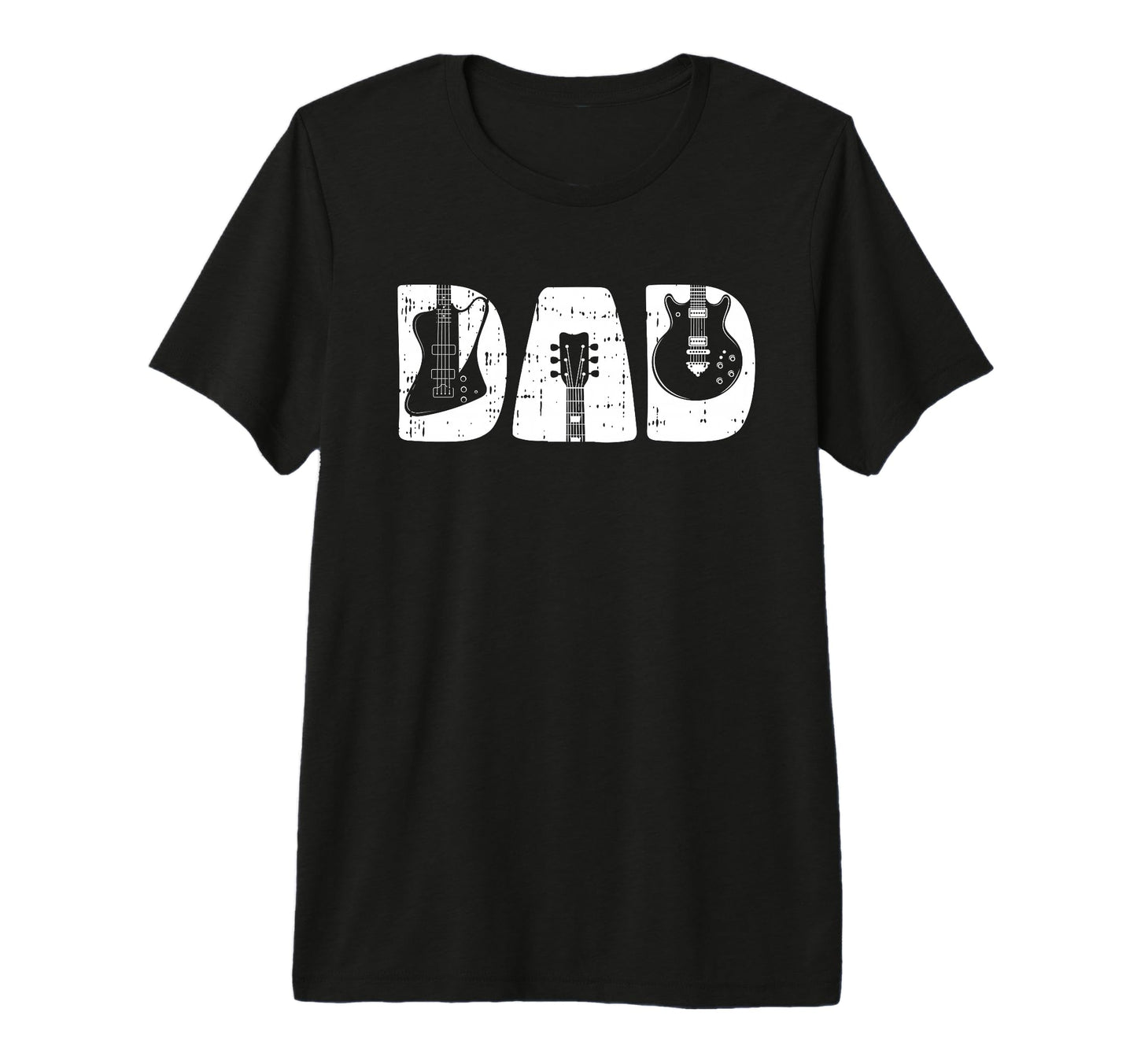 Mens Guitar Dad Fathers Day Guitarist T-Shirt - Graphic Print for Adults - T-Shirt, Sweatshirt, Hoodie