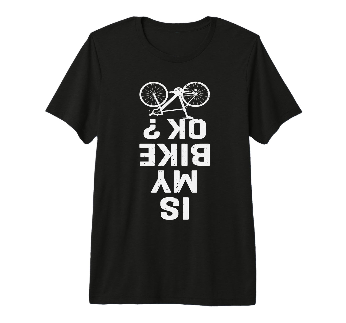 Cyclist Dad Road Bike Cycling Is My T-Shirt - Custom Art Print Men Women - T-Shirt, Sweatshirt, Hoodie