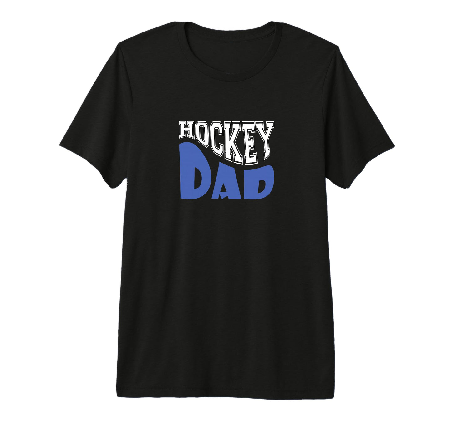 Hockey Dad Tri Blend T-Shirt - Graphic Print for Adults - T-Shirt, Sweatshirt, Hoodie