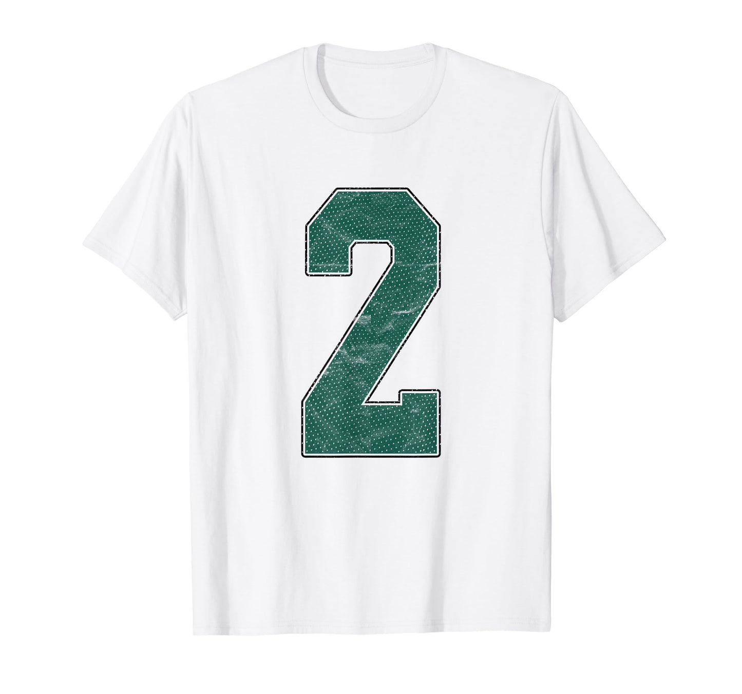 Number 2 Numbered Uniform Sports T-Shirt - Casual Everyday Wear Unisex - T-Shirt, Sweatshirt, Hoodie