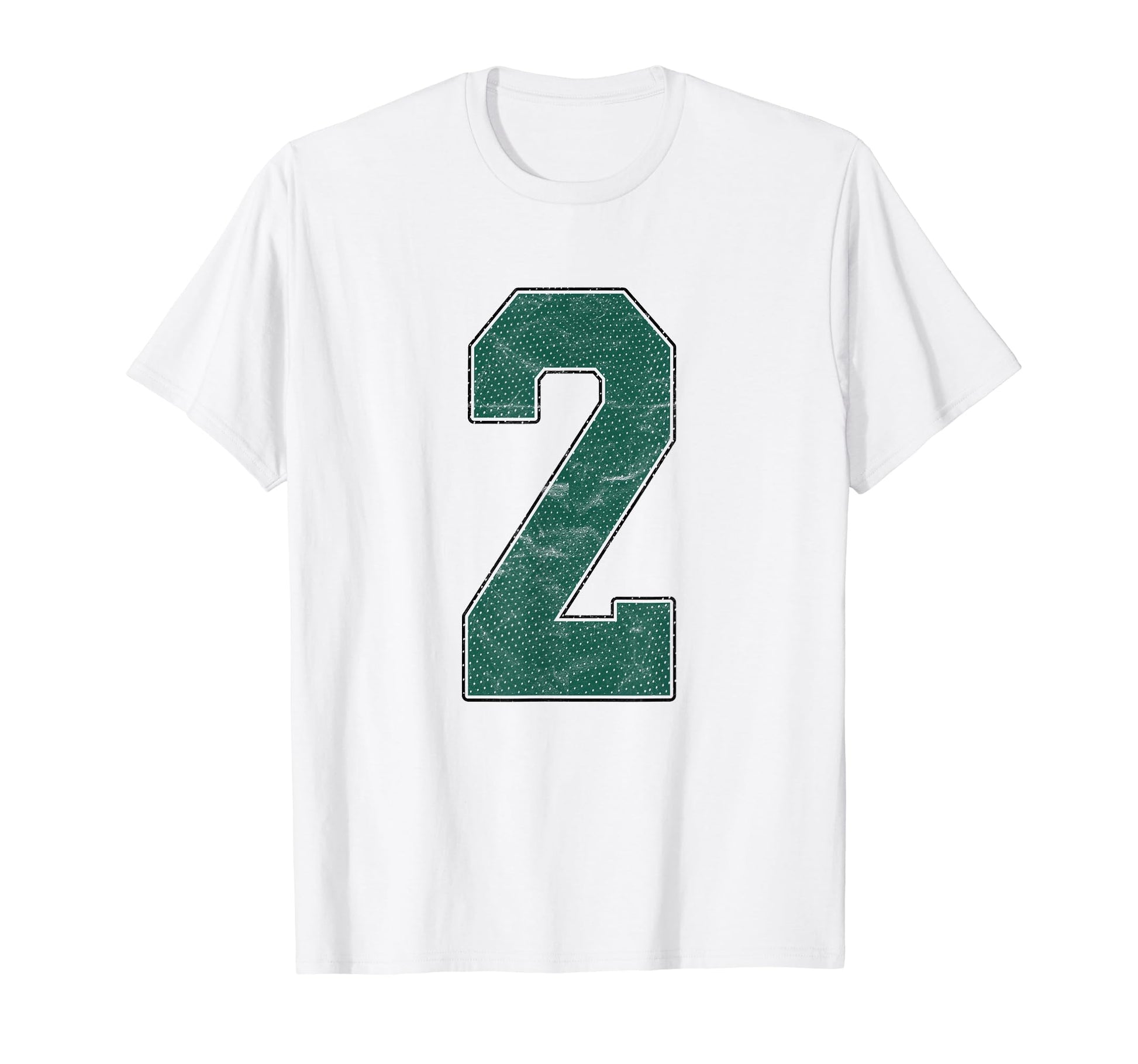 Number 2 Numbered Uniform Sports T-Shirt - Casual Everyday Wear Unisex - T-Shirt, Sweatshirt, Hoodie
