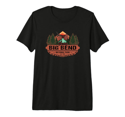 Big Bend National Park Texas Usa Camping T-Shirt - Graphic Print Unisex - T-Shirt, Sweatshirt, Hoodie